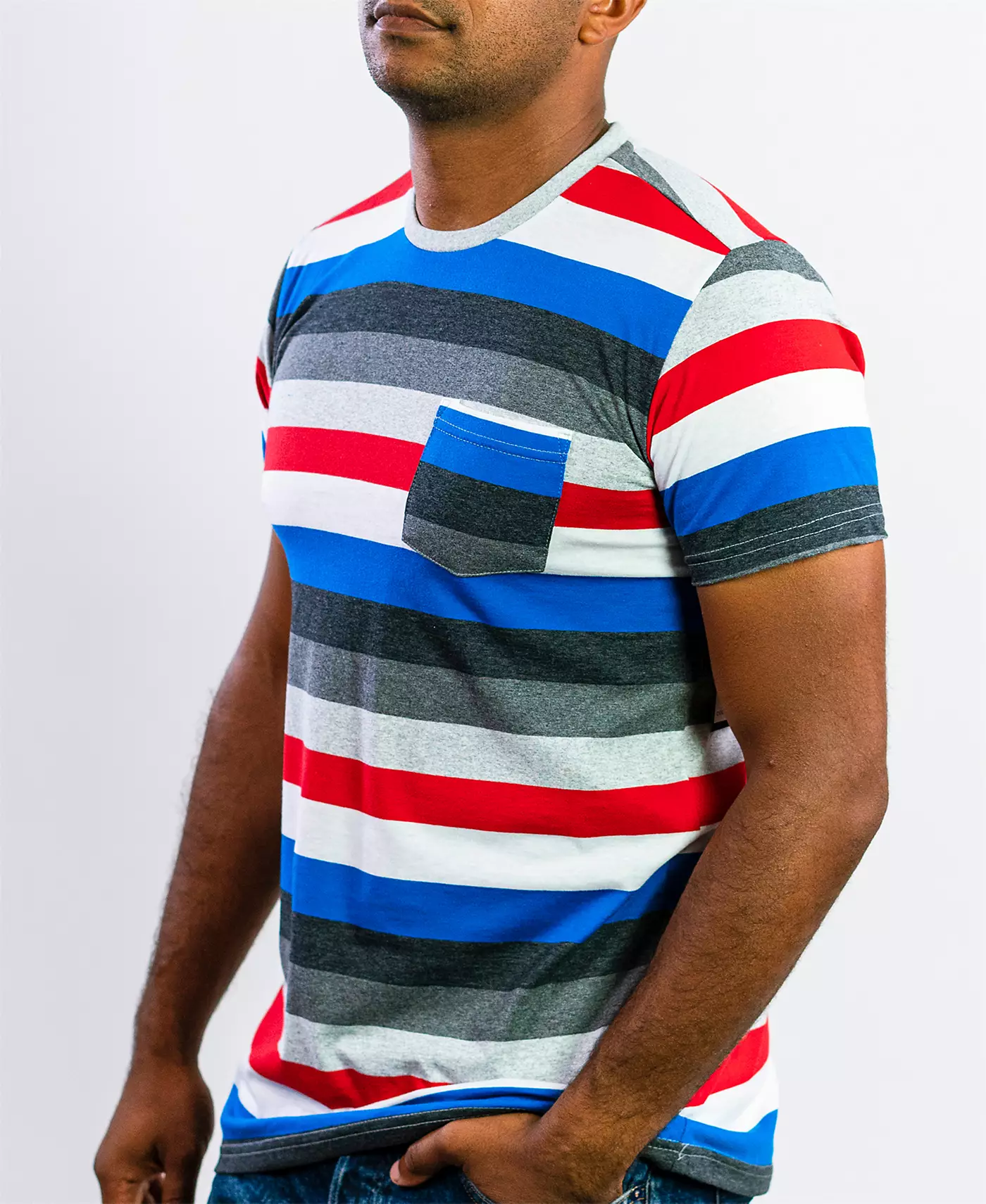 Мужская футболка BEAUTIFUL GIANT Casual Comfort Soft с круглым вырезом