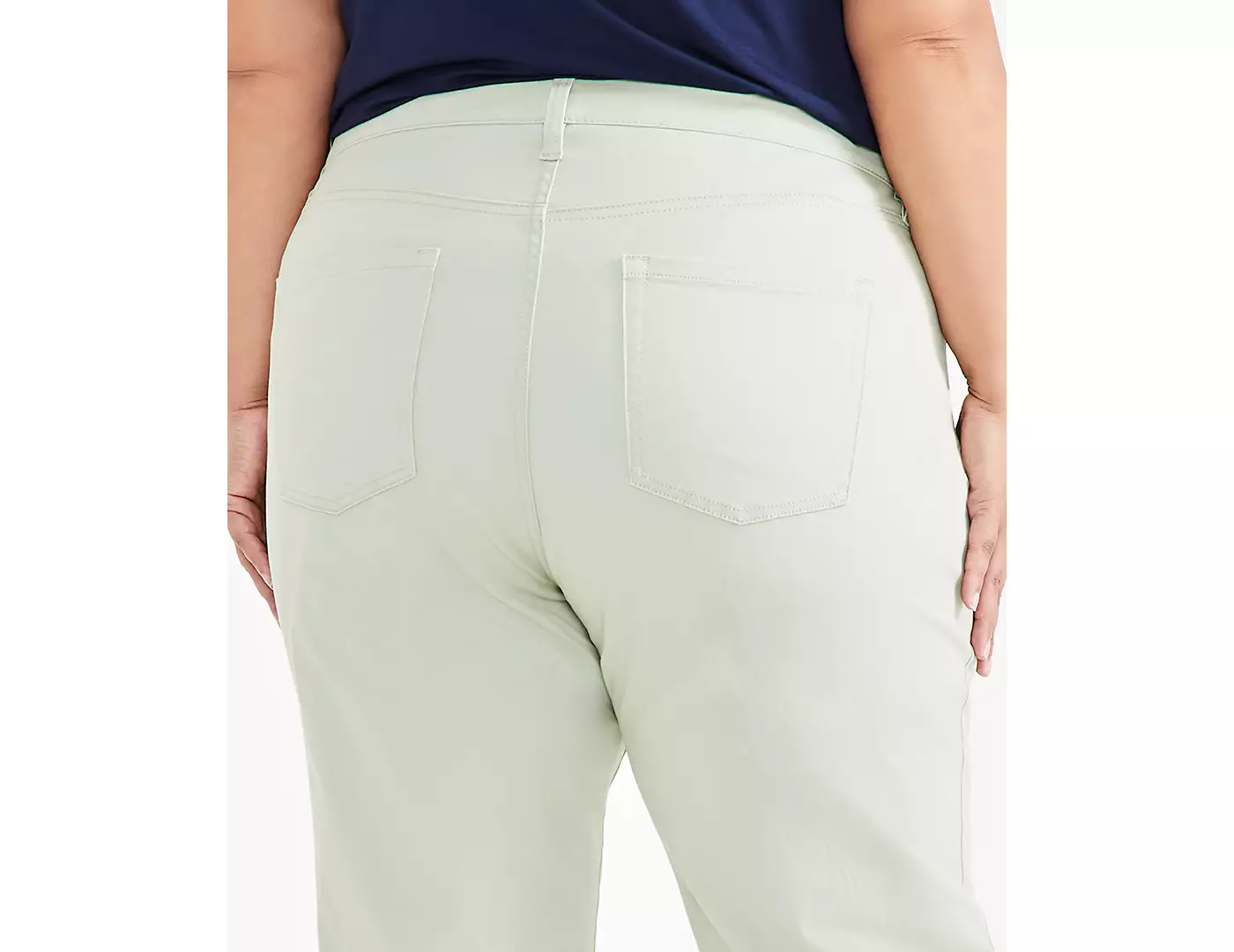 Джинсы-капри Style & Co Plus Size Curvy Roll-Cuff