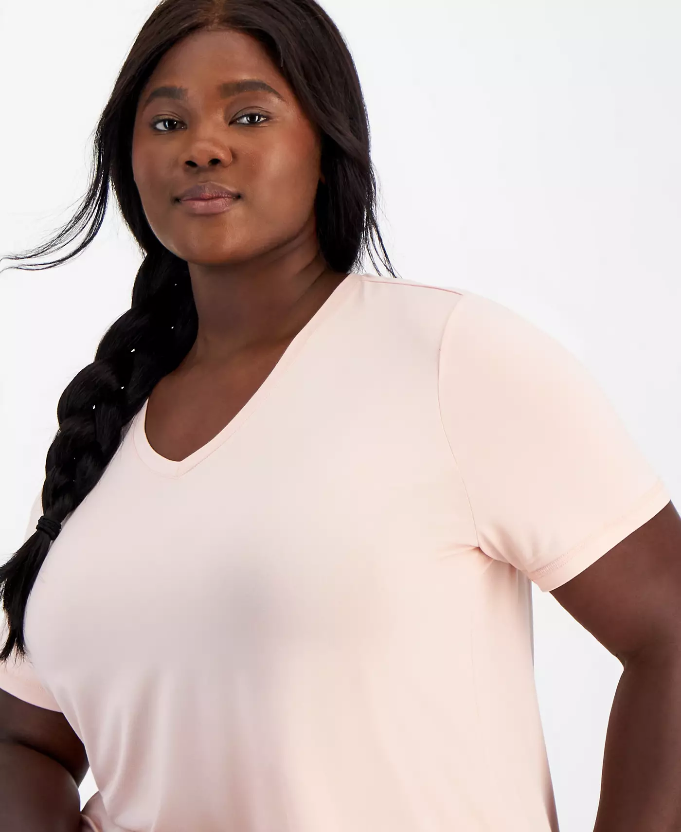 Футболка ID Ideology Plus Size Solid Essentials Active