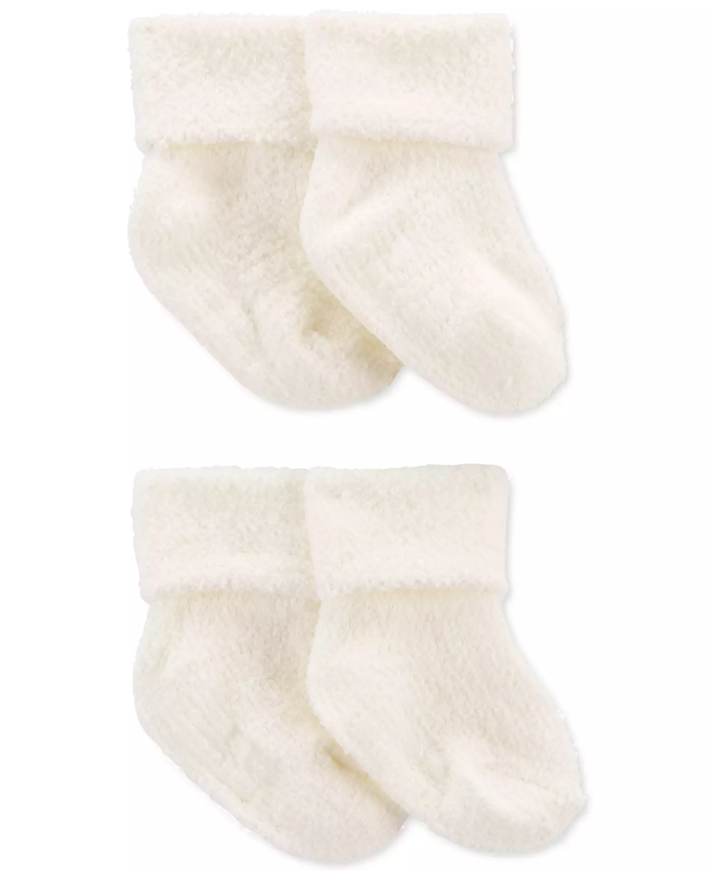 Детские пинетки Carter's для мальчиков и девочек с манжетами, упаковка из 4 шт.