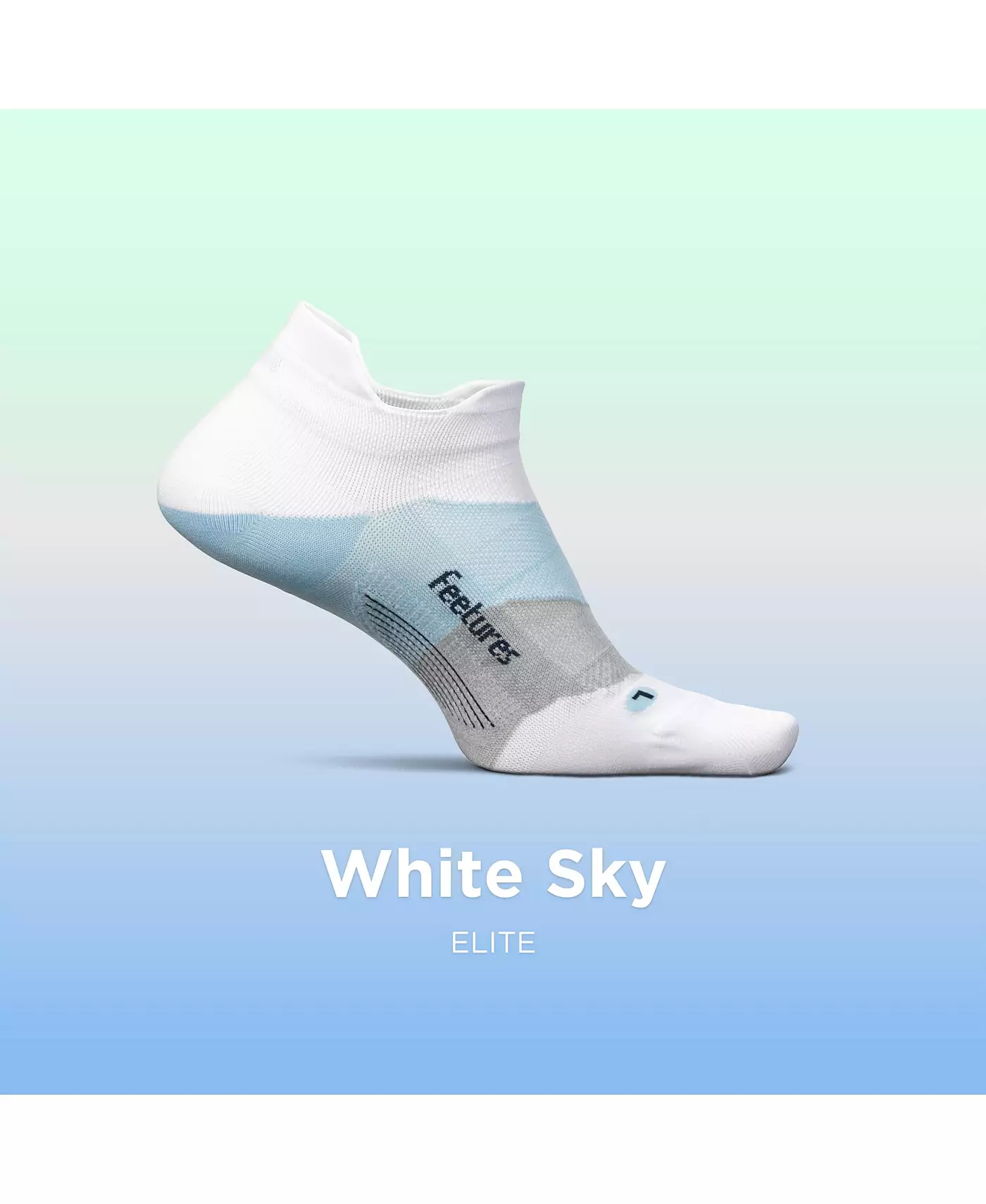 Носки мужские Feetures Elite Ultra Light Cushion Ankle Socks - спортивные носки с направленной компрессией