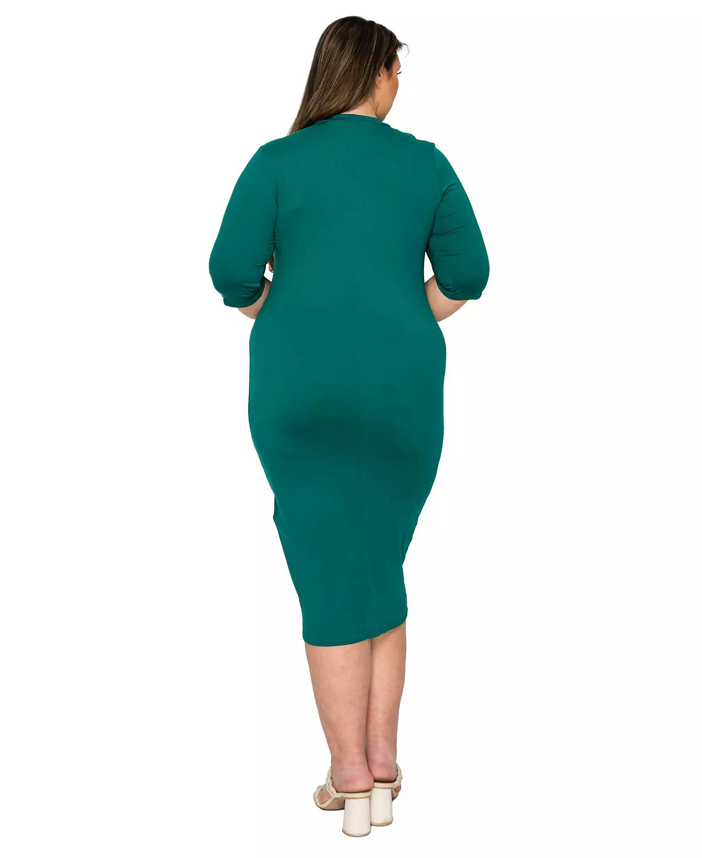 LIVD женское платье Mona Midi больших размеров