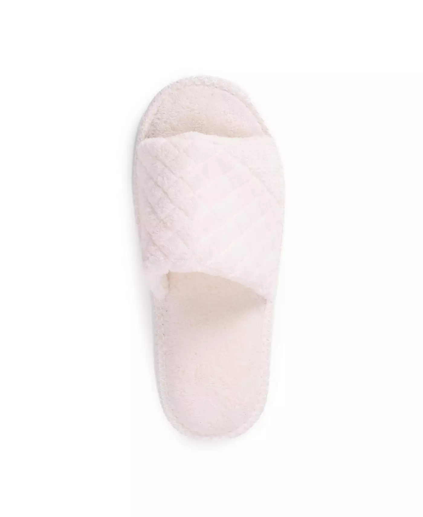 MUK LUKS женские тапочки Sally с открытым носком, цвет Daisy White, средний