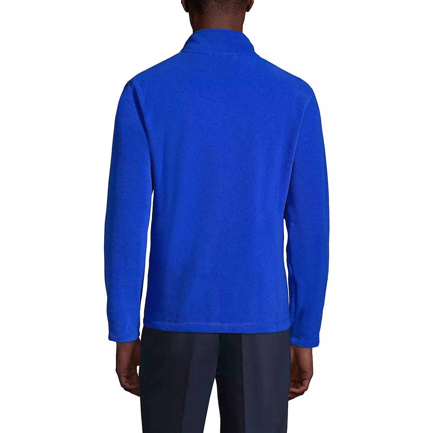 Мужская флисовая куртка Lands' End Full-Zip средней плотности