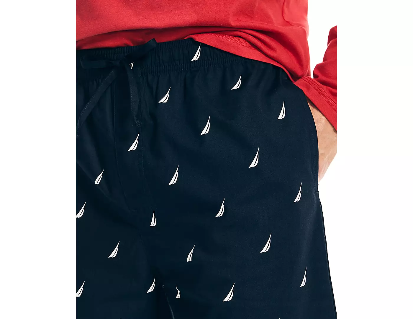 Мужские фирменные пижамные шорты Nautica