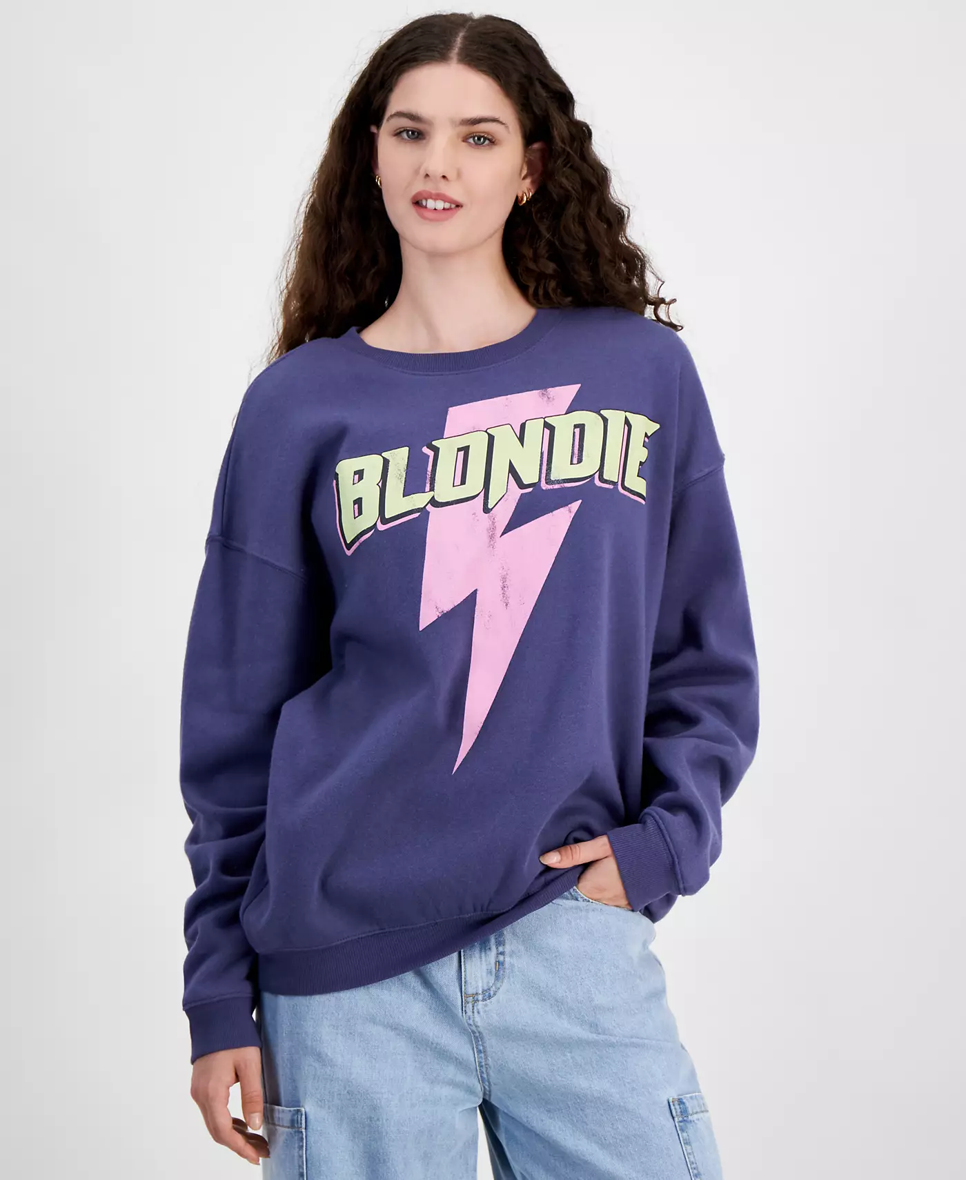 Grayson Threads, толстовка The Label Juniors' Blondie Crewneck