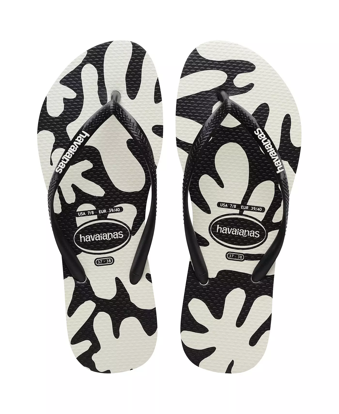 Женские узкие сандалии кораллового цвета Havaianas Slim Slip On