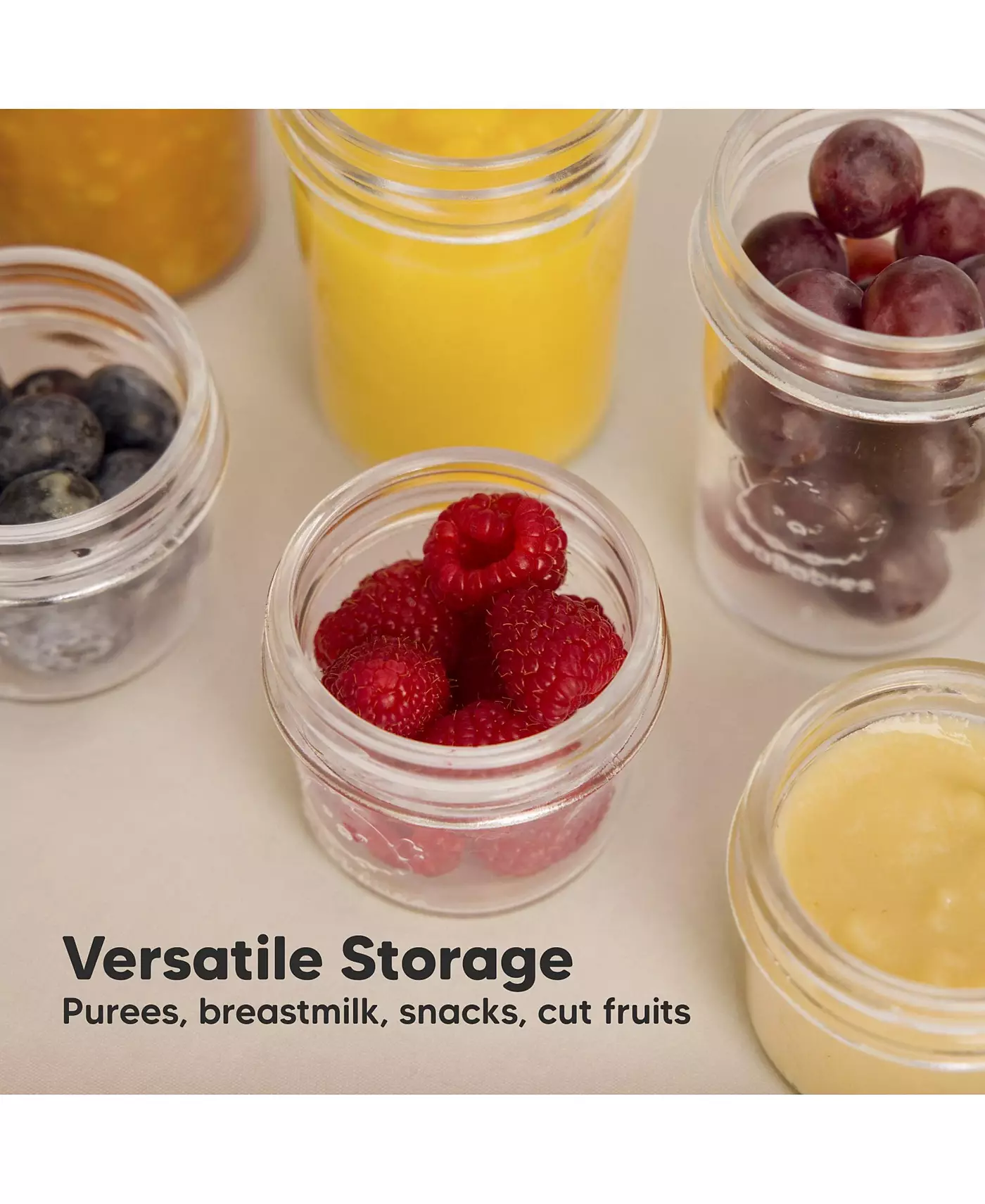 Контейнеры для хранения детского питания KeaBabies 8 шт., герметичные, стеклянные, не содержащие бисфенол-А, для кормления детей
