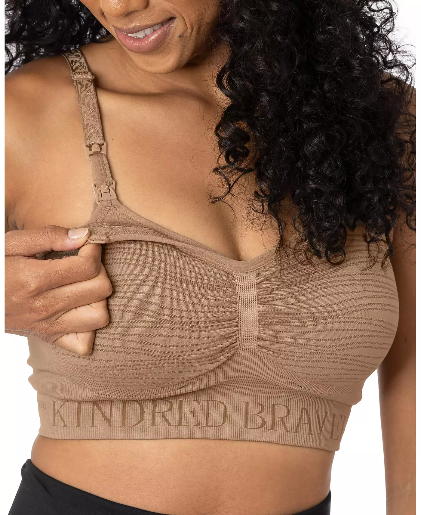 Бюстгальтер Kindred Bravely Plus Size Sublime для сцеживания и кормления без рук, подходит для размеров 38B-44D