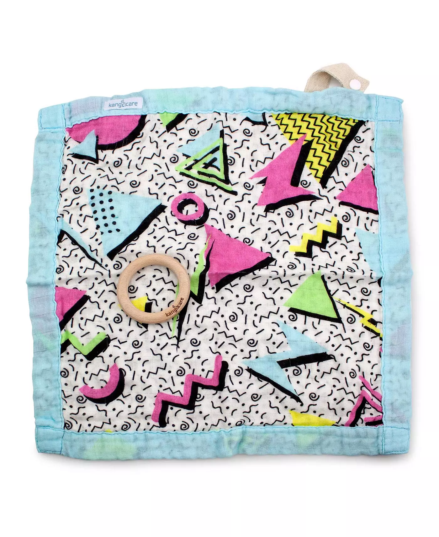Kanga Care Baby Boys Двустороннее одеяло для прорезывания зубов Lovey