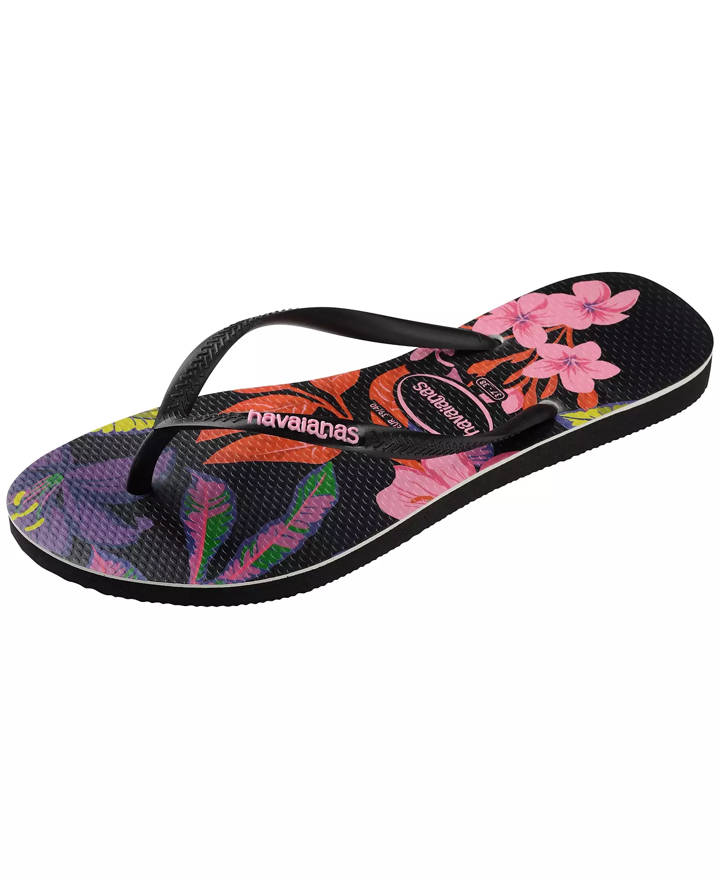 Женские узкие сандалии Havaianas с цветочным принтом