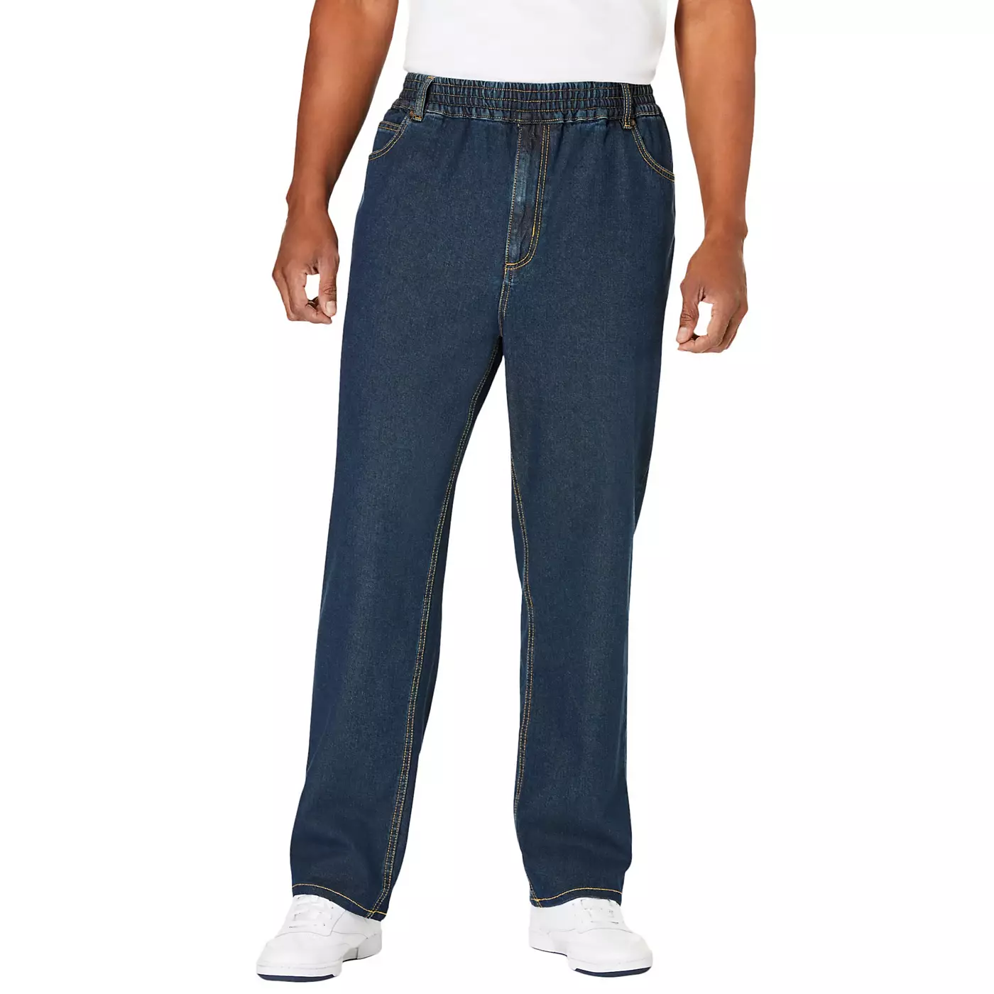 Джинсы KingSize Big & Tall свободного кроя с комфортной талией