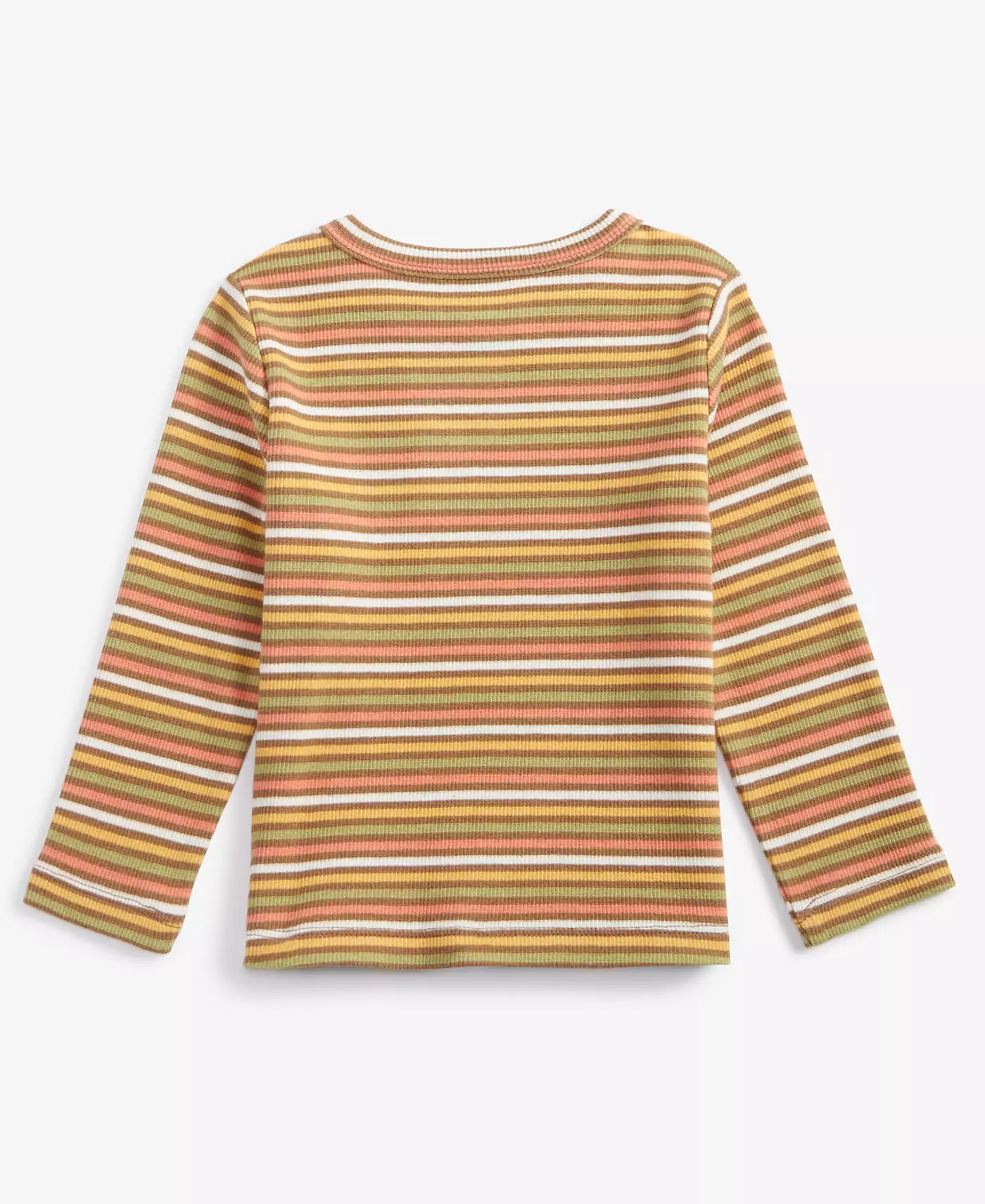 Футболка с длинными рукавами в полоску для мальчиков «First Impressions», созданная для Macy's