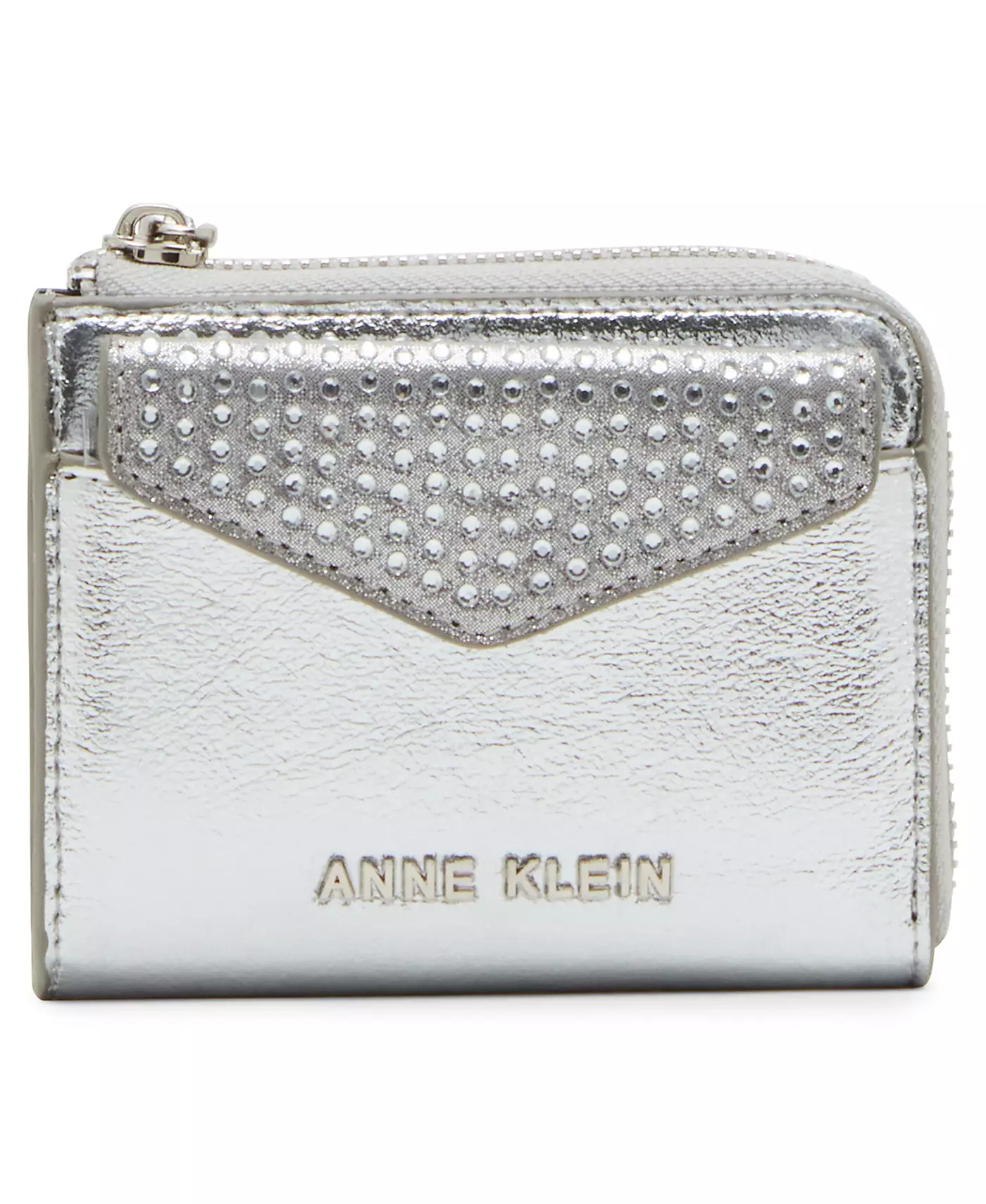 Кошелек Anne Klein из 2 частей с закругленным клапаном-конвертом и стразами