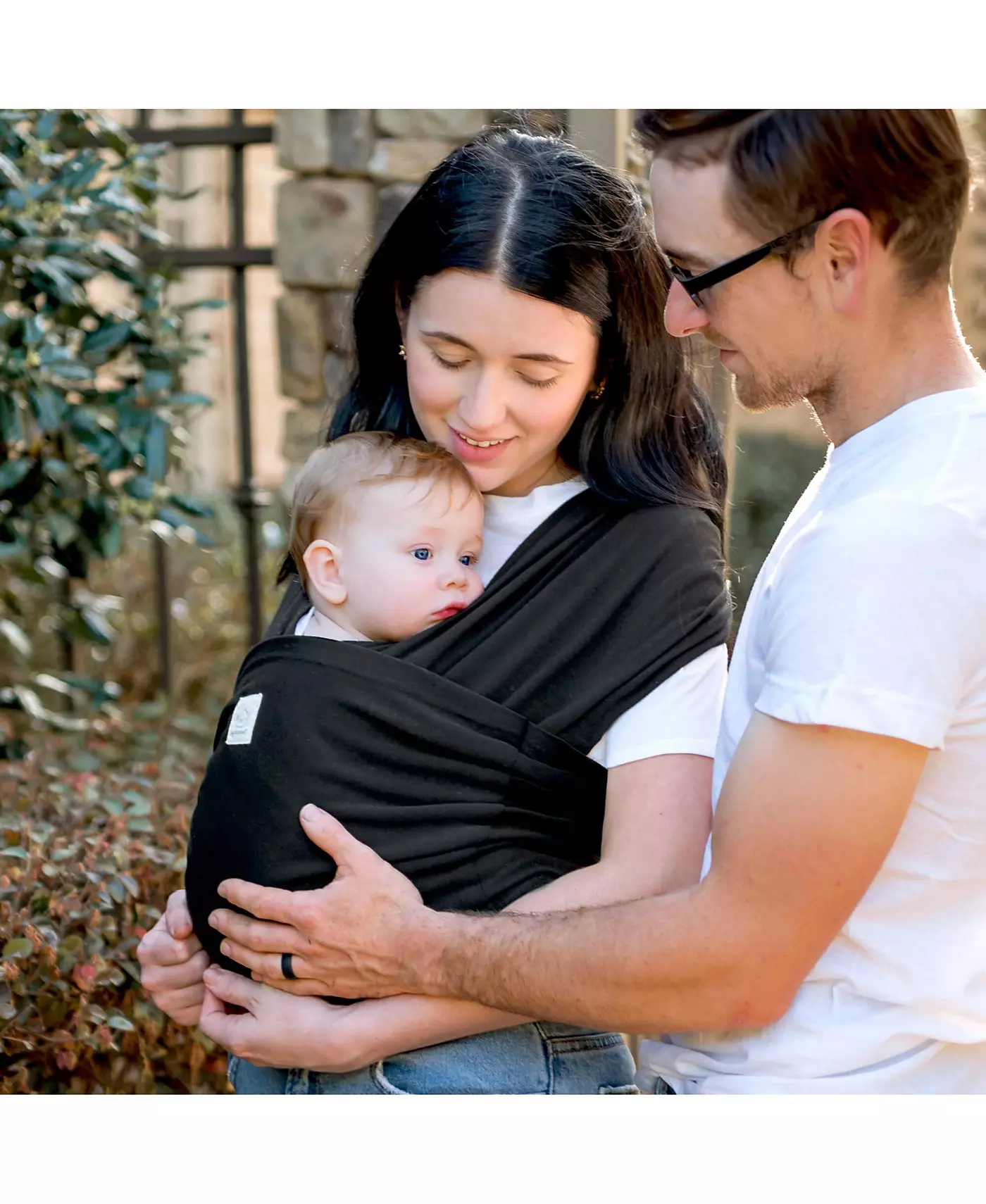 Переноска-кенгуру KeaBabies D-Lite Baby Wrap, регулируемая переноска, слинг для новорожденных, младенцев, малышей весом 7–44 фунта