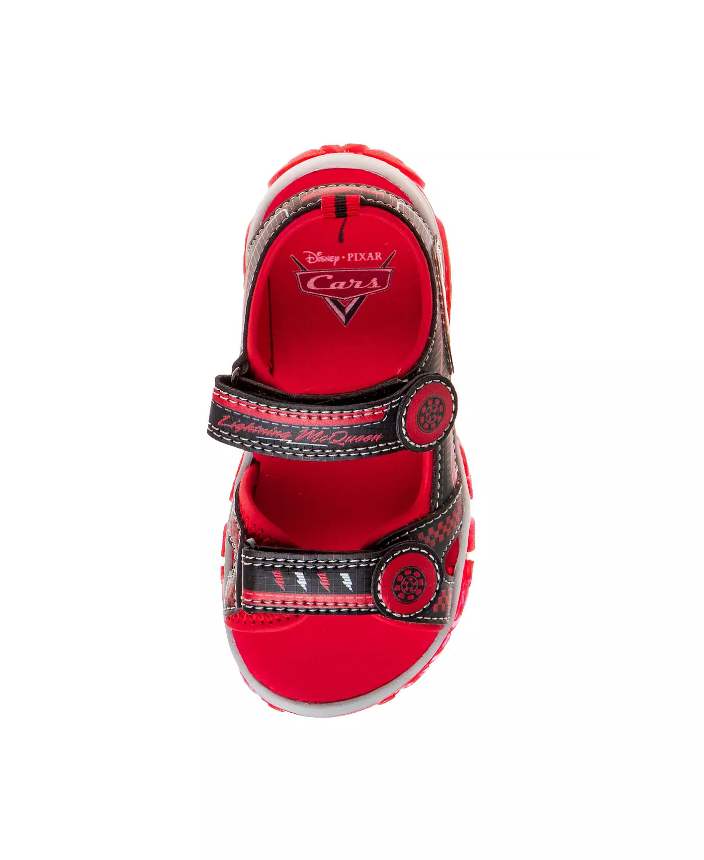 Спортивные сандалии с открытым носком Disney Pixar Big Boys Cars на липучке