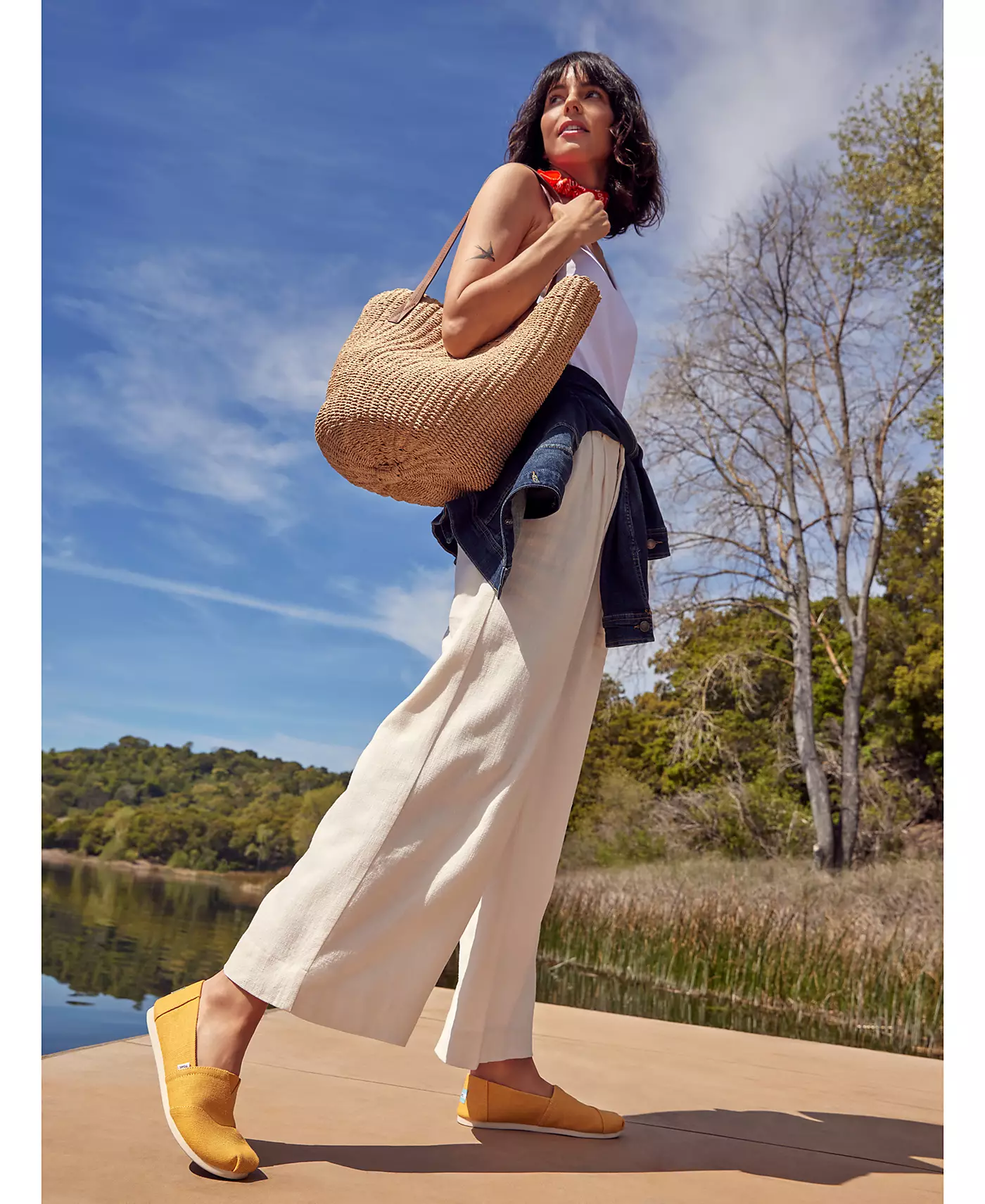 Женские балетки TOMS Alpargata Heritage Canvas