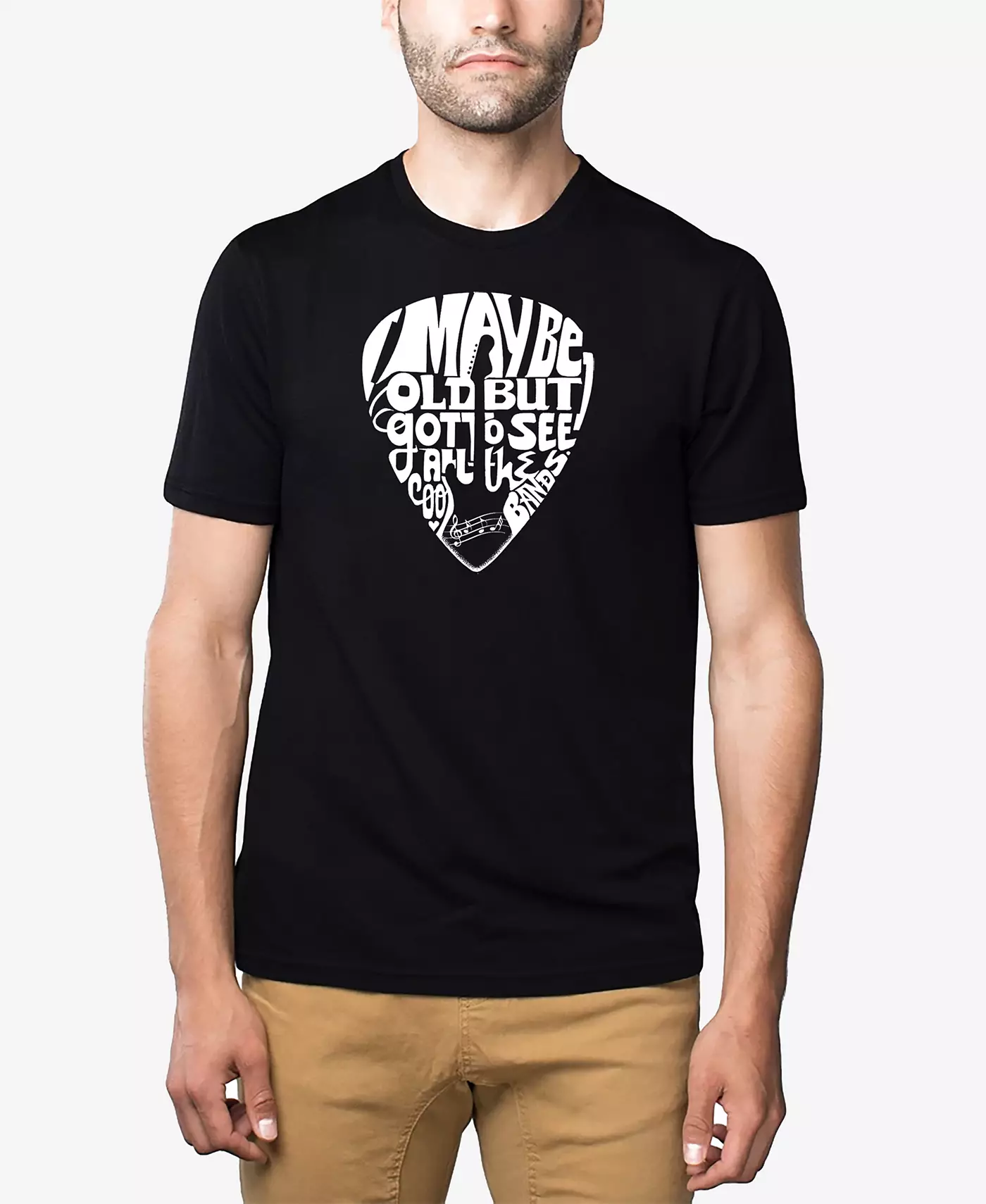 Мужская футболка с короткими рукавами и принтом в стиле поп-арт в стиле LA Premium Blend Word Art