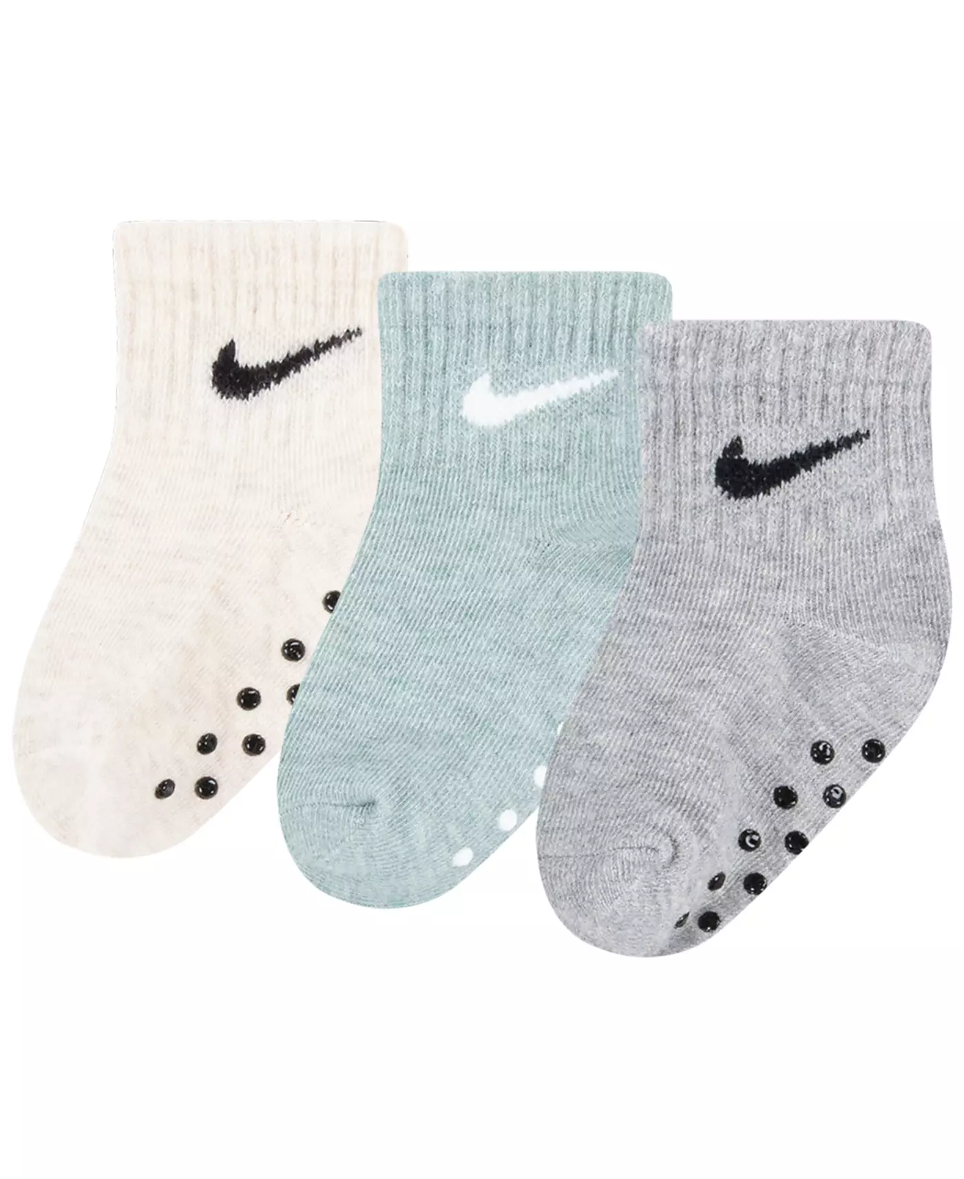 Носки Nike для мальчиков и девочек Core Ankle Gripper, упаковка из 3 шт.