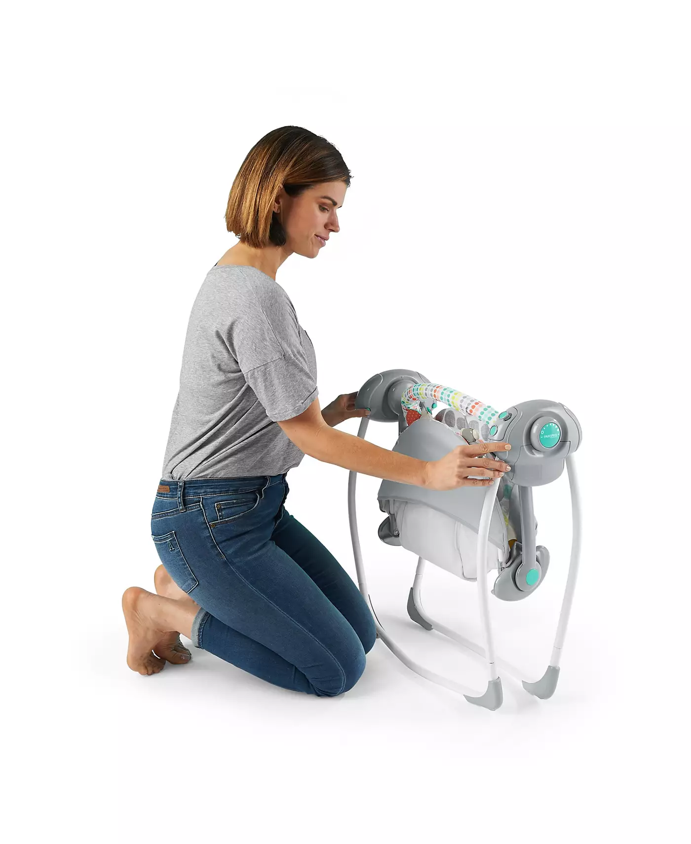 Яркие старты Whimsical Wild™ Портативные качели