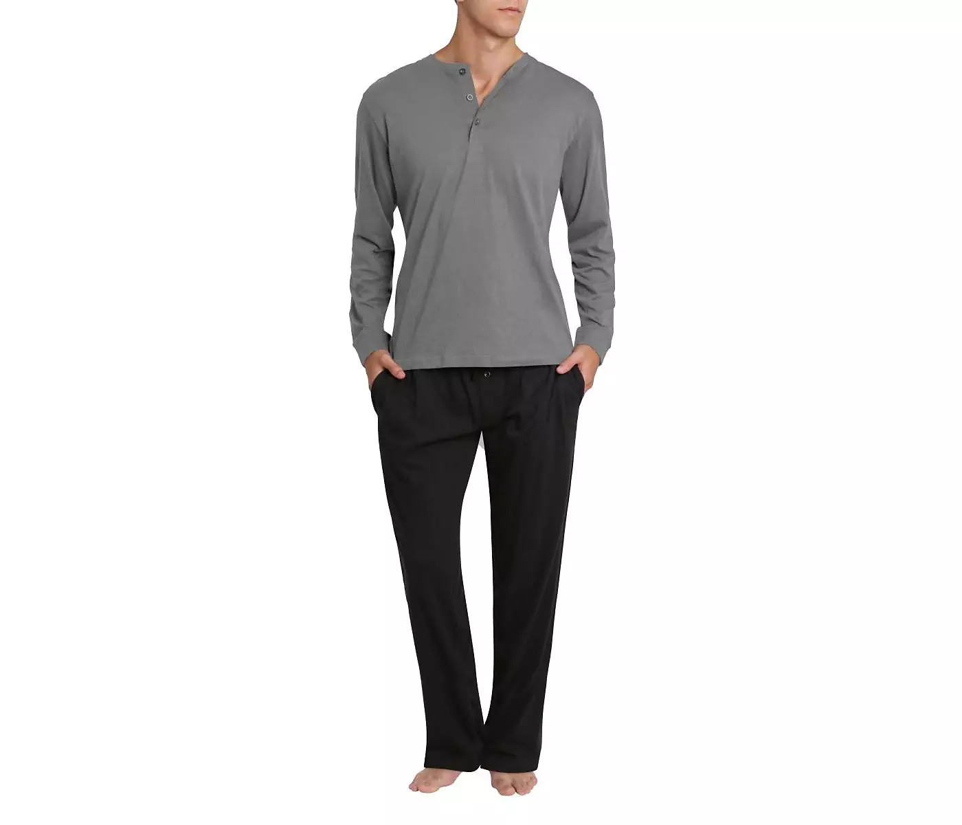 Мужской комплект пижамы Sleep Hero Knit с длинными рукавами