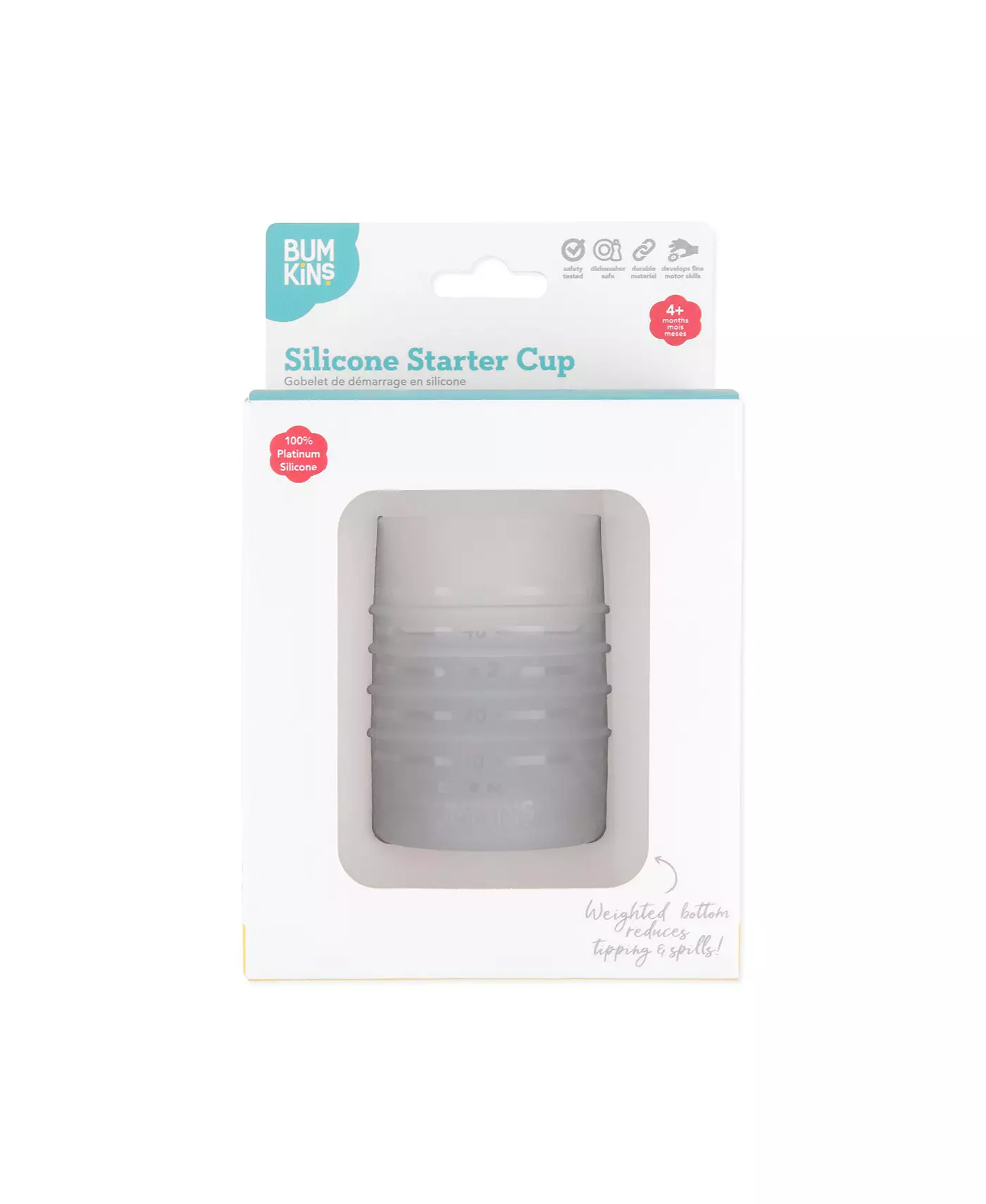 Bumkins Baby Boys или Baby Girls Controlled Starter Cup