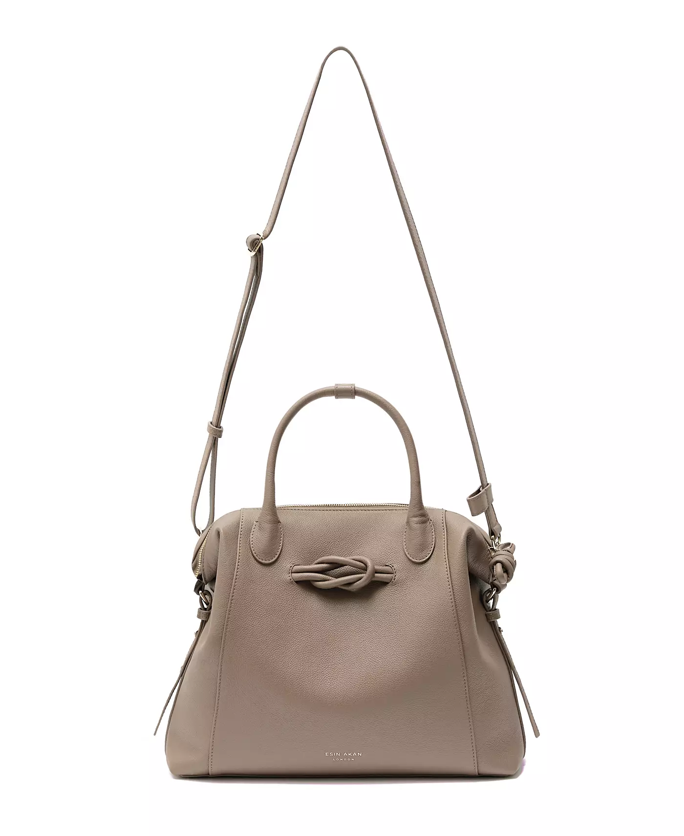 Большой кожаный рюкзак-тоут Esin Akan Wimbledon