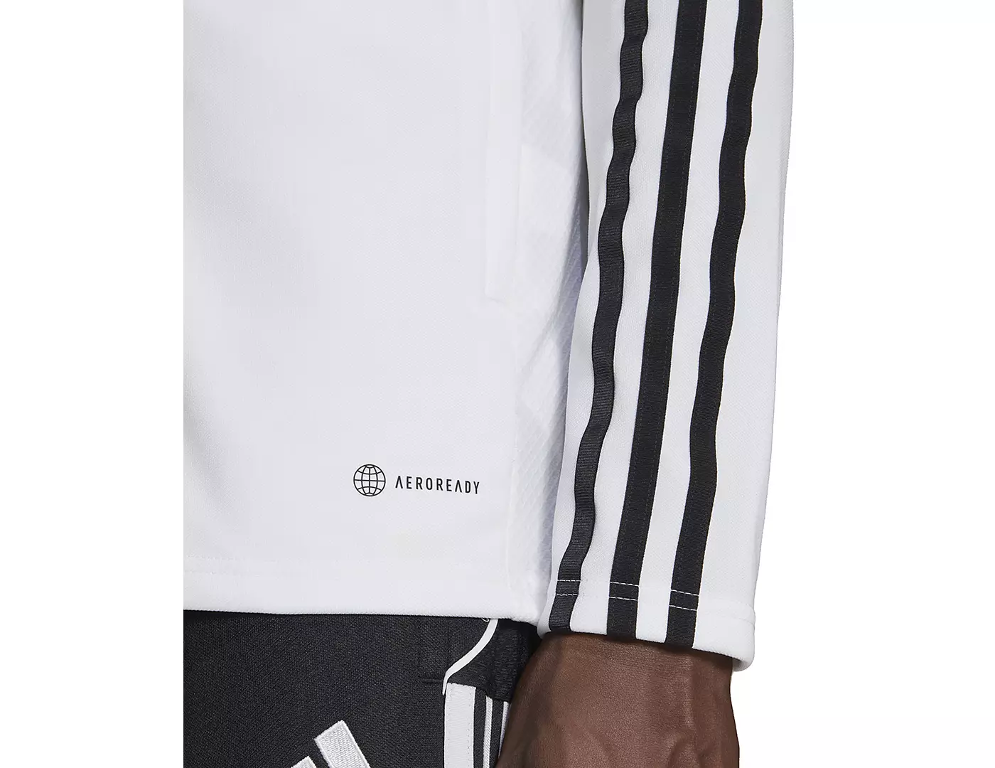 Мужская облегающая спортивная куртка adidas Tiro 23 Performance с тремя полосками