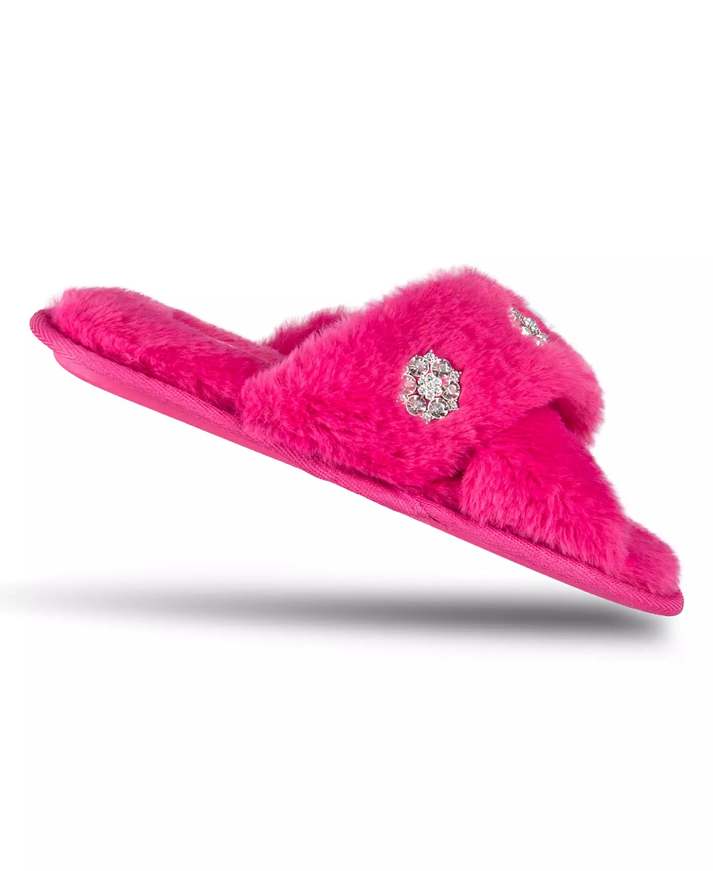 Женские тапочки-слайды Jessica Simpson с декоративными перекрещивающимися полосками