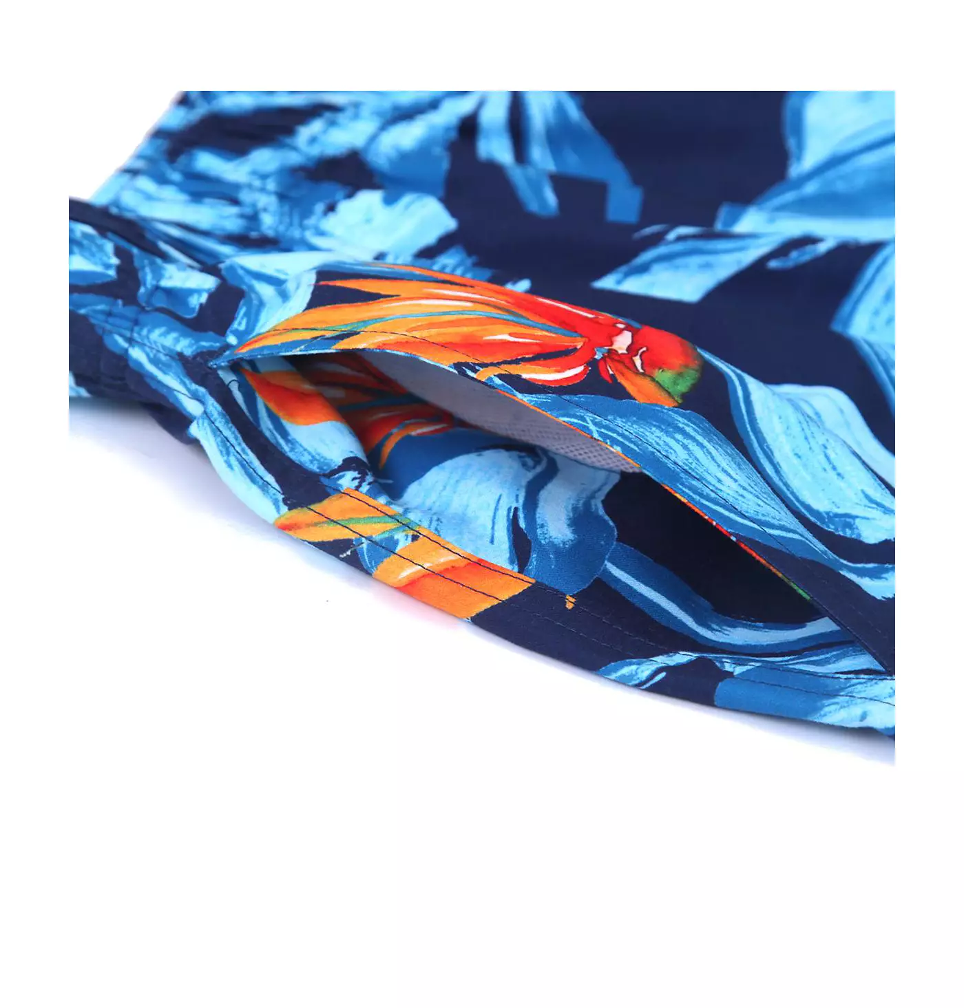 Мужские плавки Rokka&Rolla 8" с сетчатой подкладкой, до размера 2XL