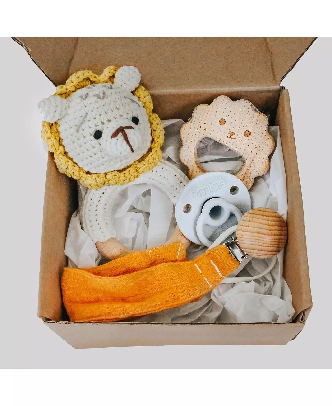 Embe Binnie выдвижная соска-пустышка для новорожденного Подарочный набор от