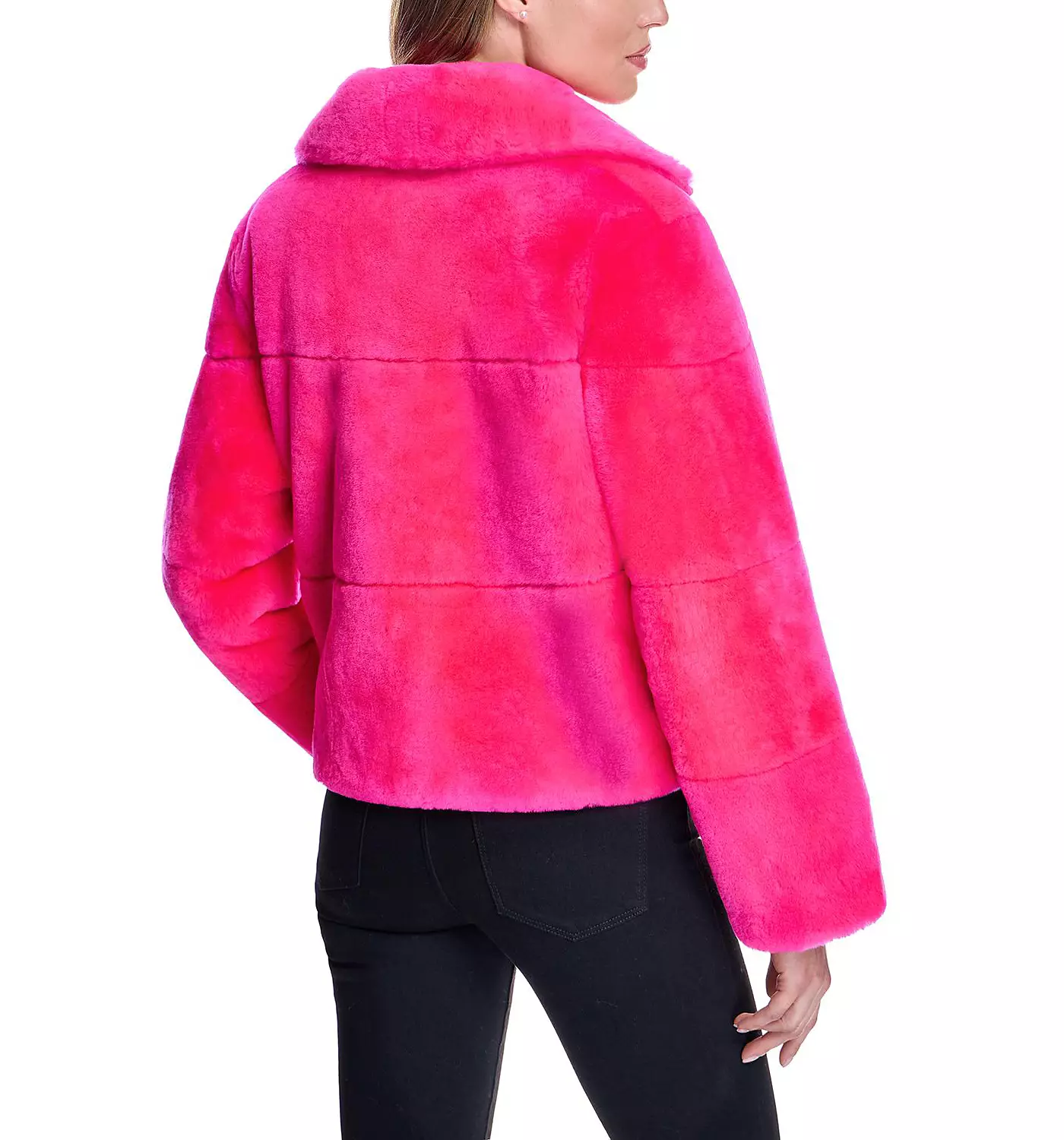 Укороченная женская куртка из овчины Julia & Stella By Maximilian