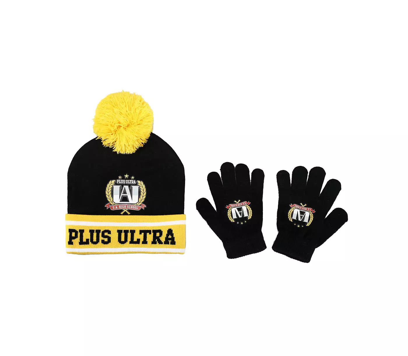 Комплект из вязаной шапки и перчаток My Hero Academia Boys Ultra Knitted Cuff