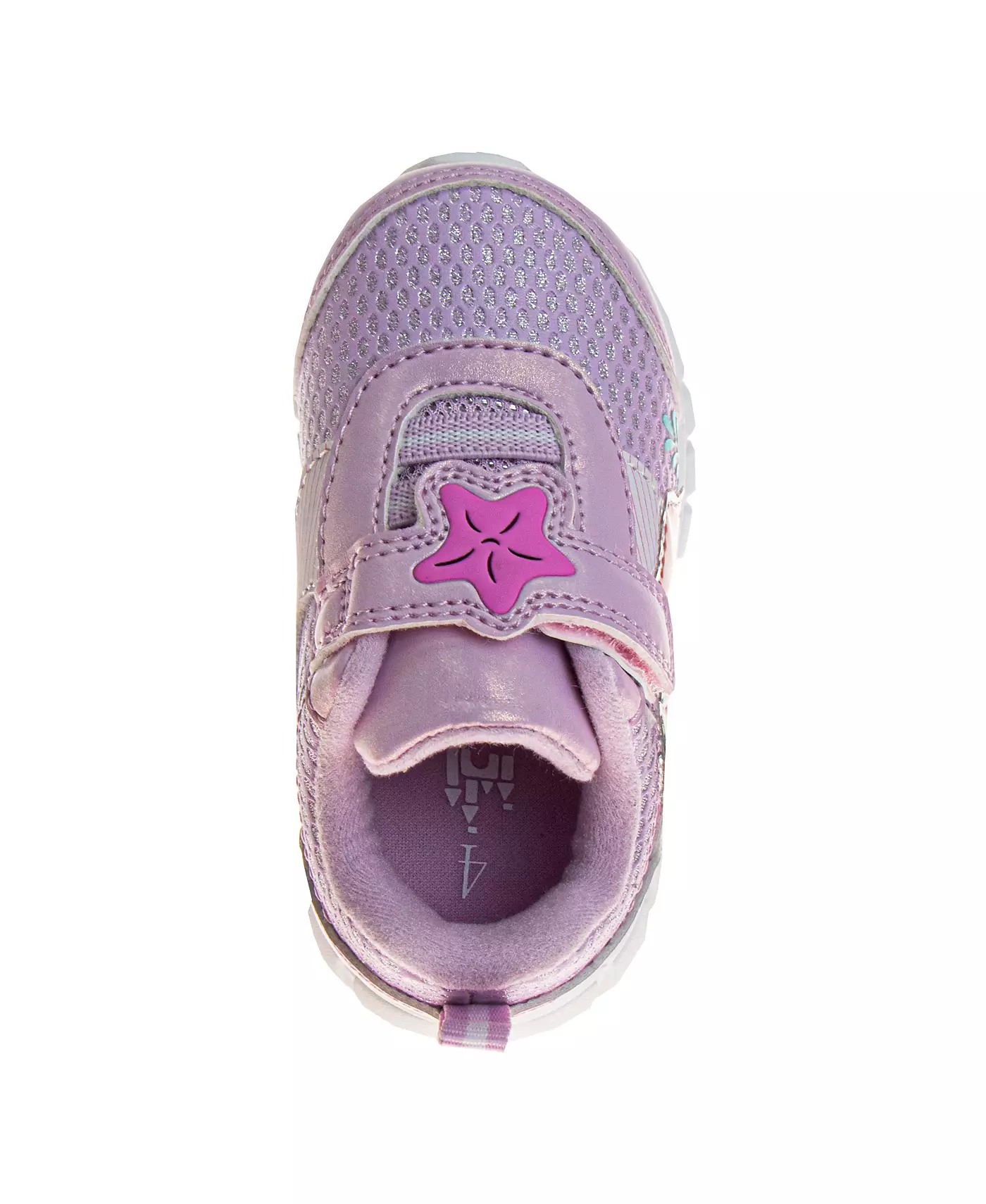 Кроссовки-липучки для девочек и малышей Disney «Русалочка»