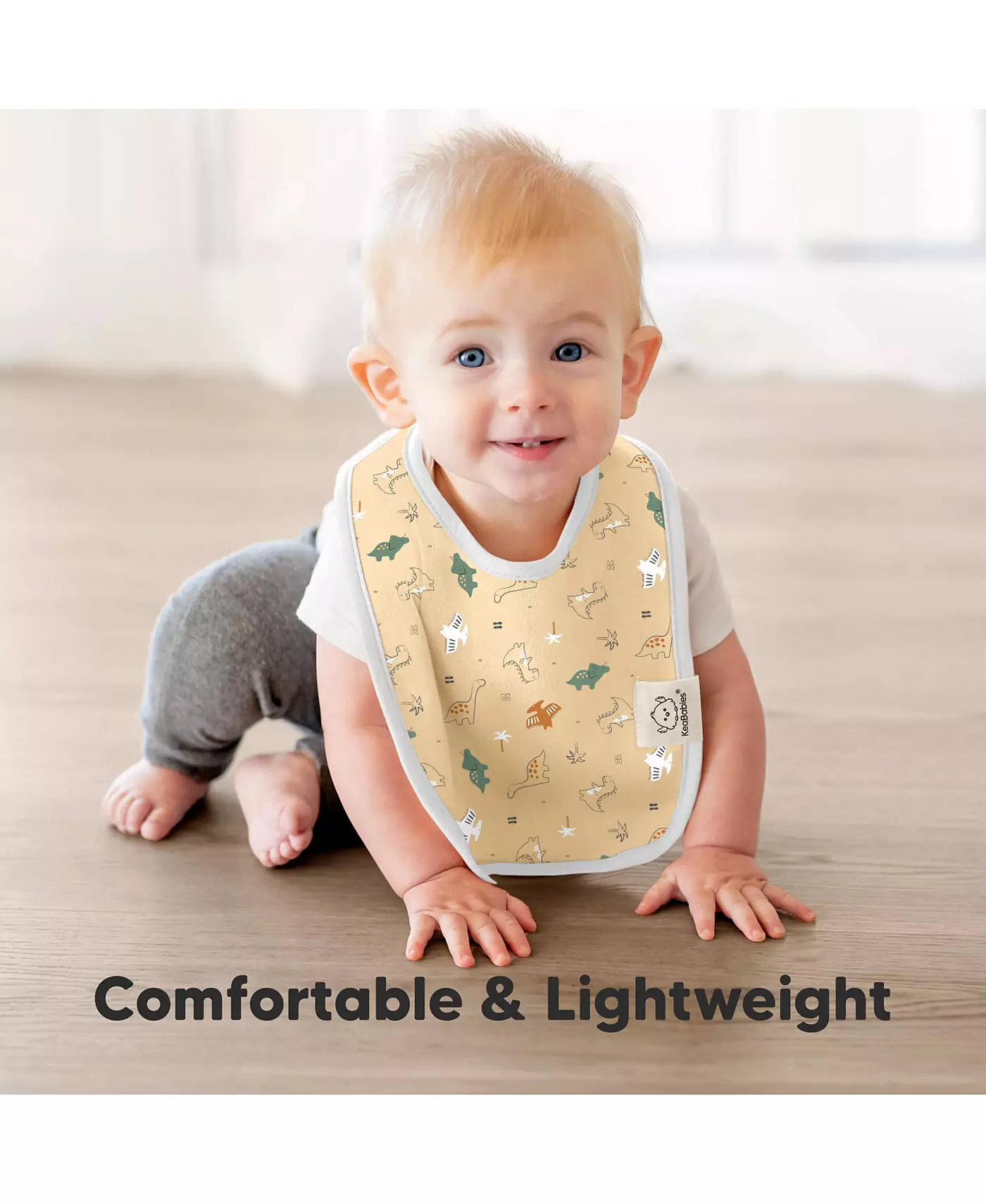 KeaBabies 8 шт. в упаковке, нагрудники Coast Baby для мальчиков, девочек, слюнявчики, нагрудники для девочек, мальчиков