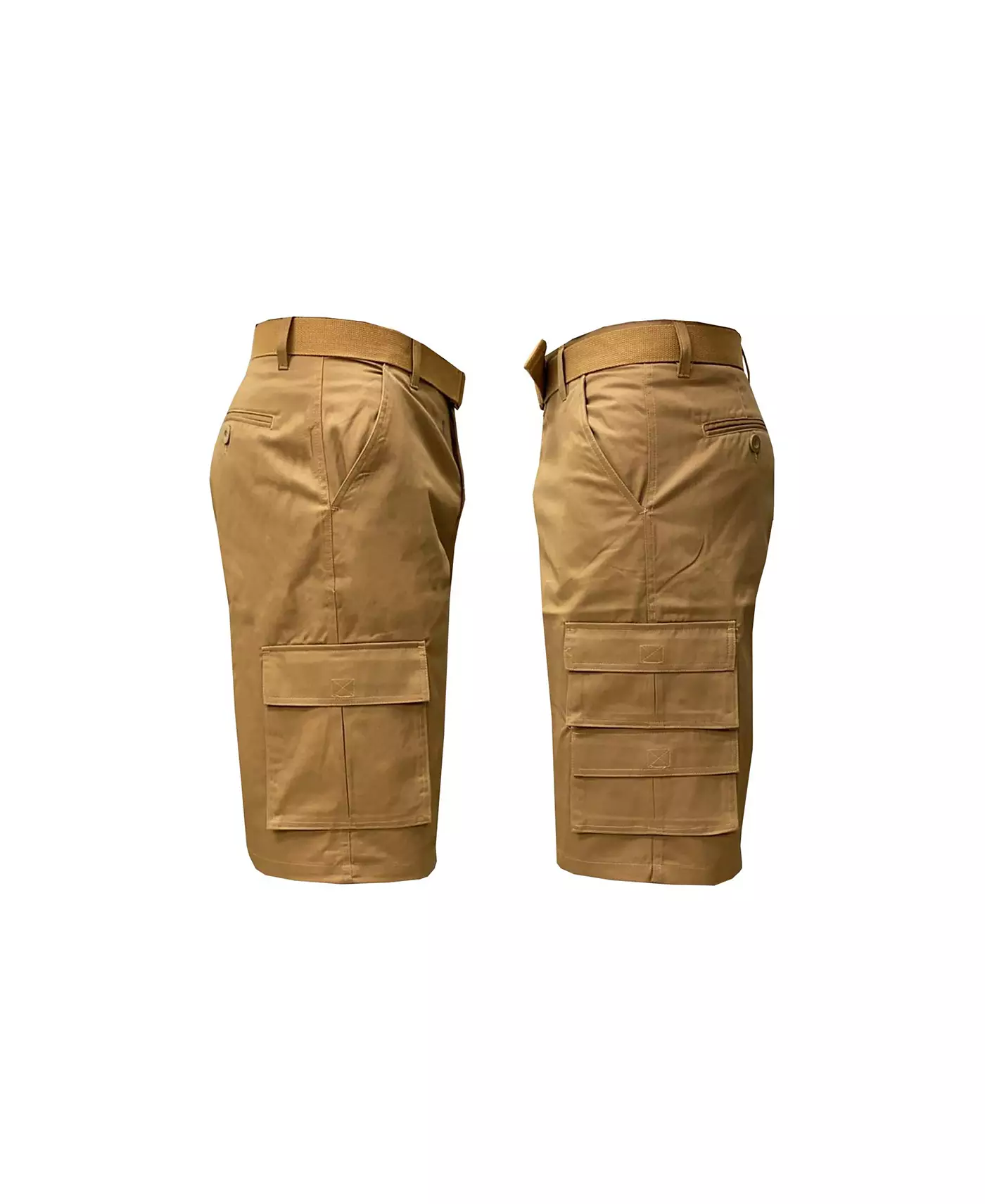 Мужские шорты Galaxy By Harvic с 7 карманами и поясом-карго