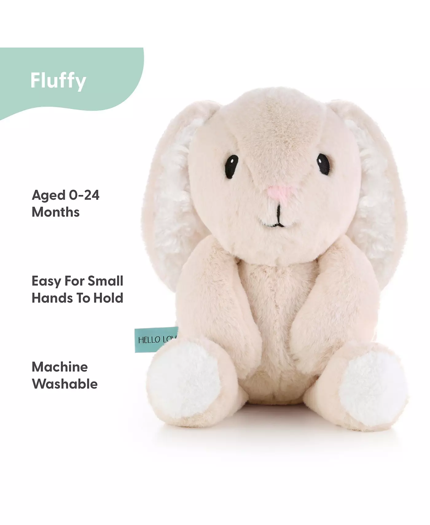 Мягкая игрушка для малышей «Кролик в форме арахиса»