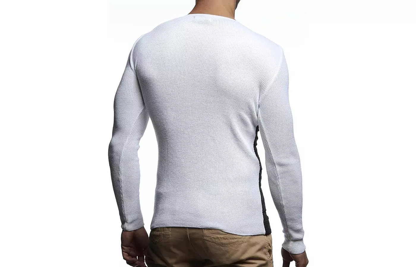 Мужской вязаный пуловер Leif Nelson LN1645