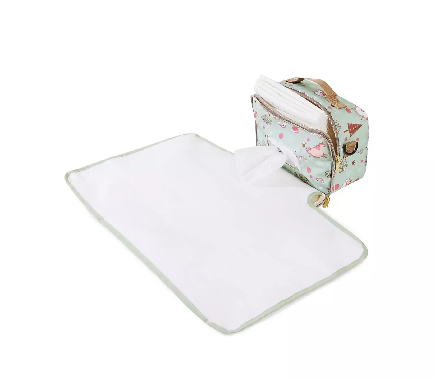 Сумка для пеленания Sunveno Grab and Go с подкладкой