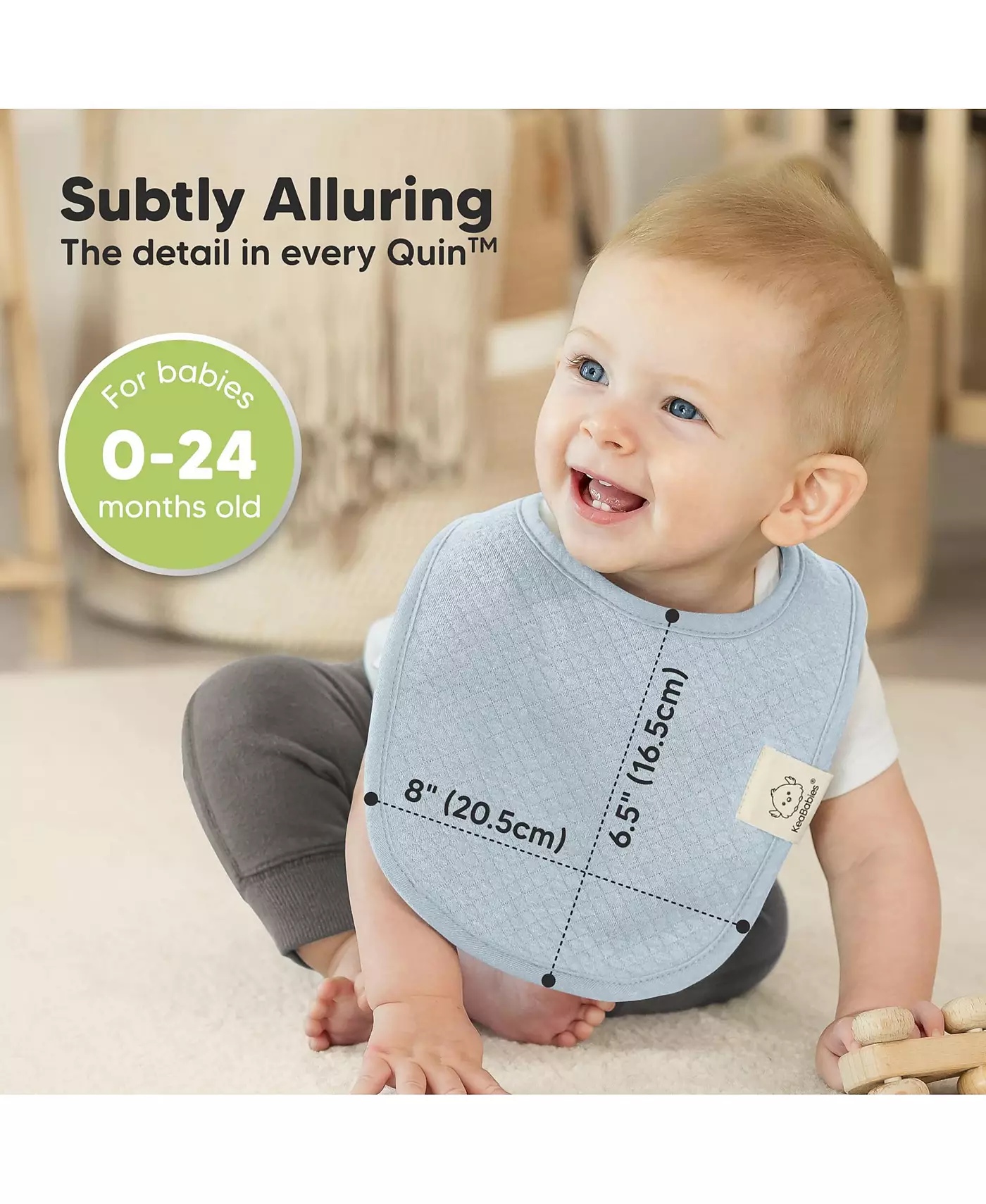 KeaBabies 8 шт. Органические детские нагрудники Quin для слюнотечения и прорезывания зубов, хлопковые нагрудники для слюнотечения, нагрудники для новорожденных мальчиков, нагрудники для девочек