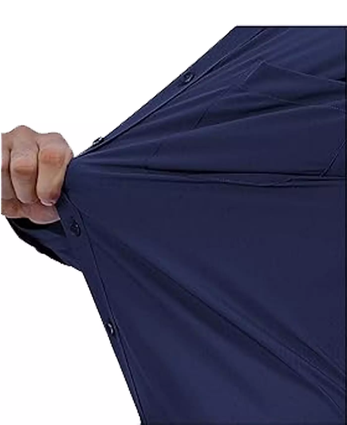 Мужская классическая рубашка с длинным рукавом Blue Ice