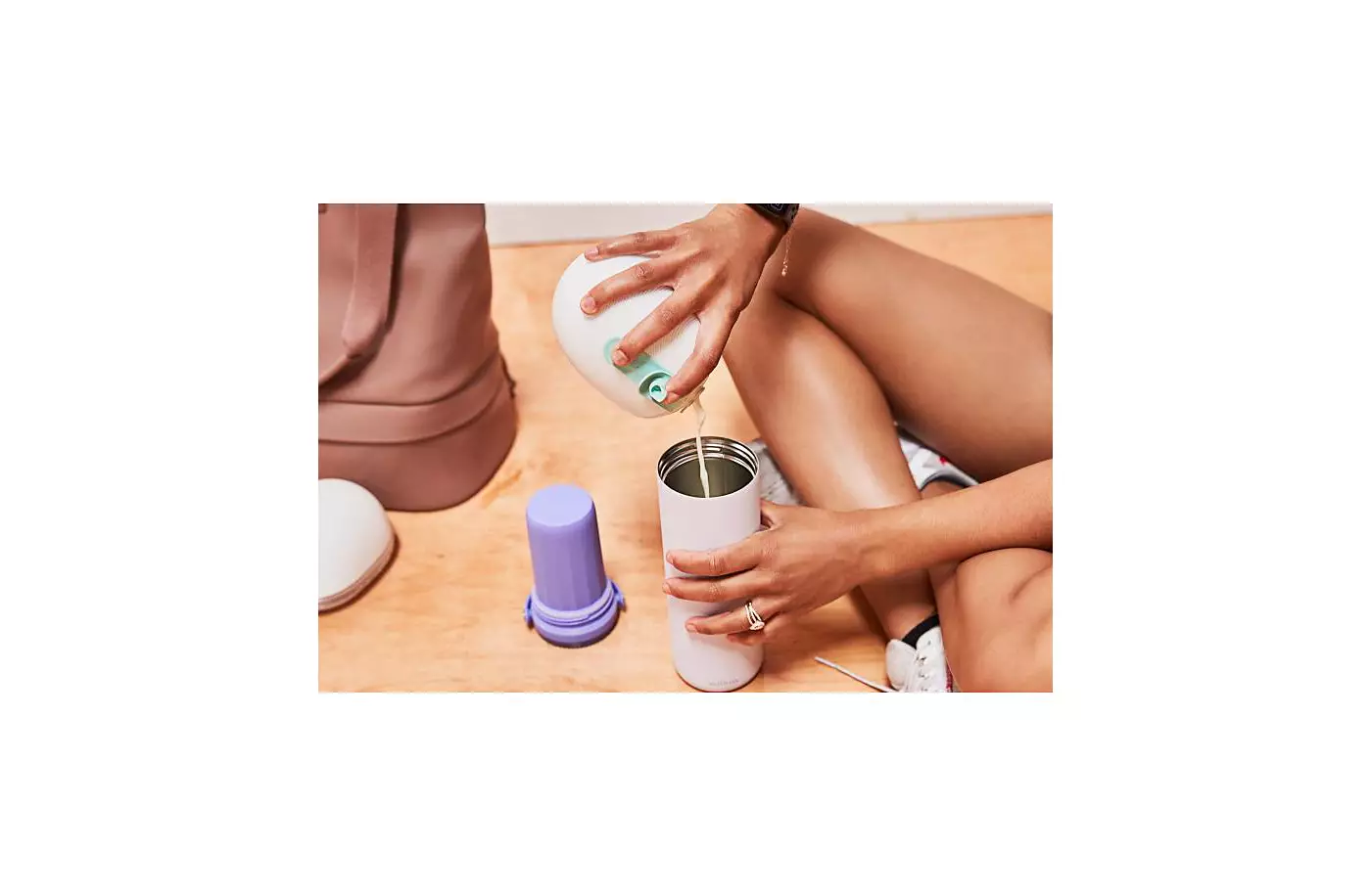 Переносной охладитель молока Willow, фиолетовый