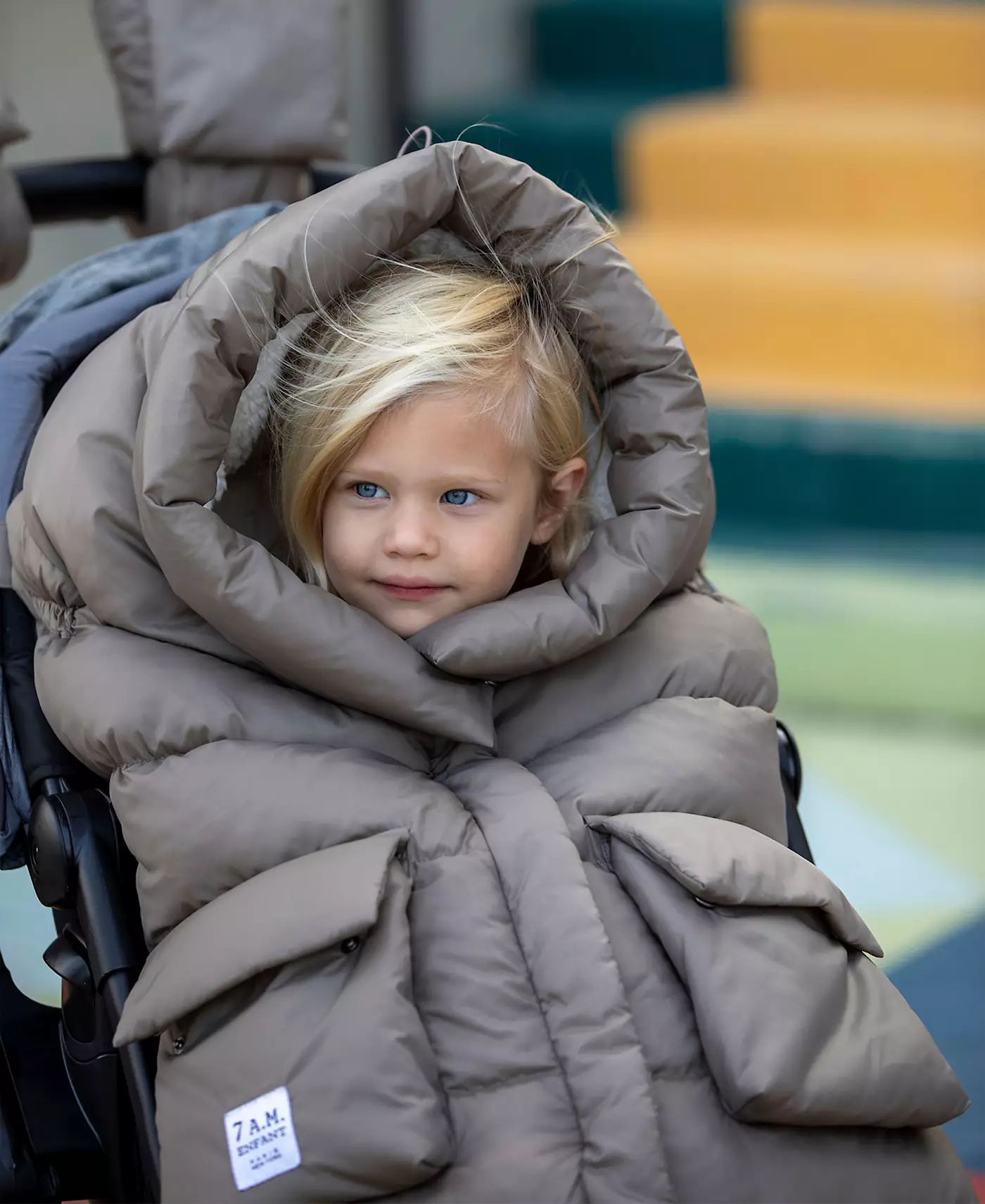 Одеяло с передними карманами 7AM Enfant Baby 212 Evolution