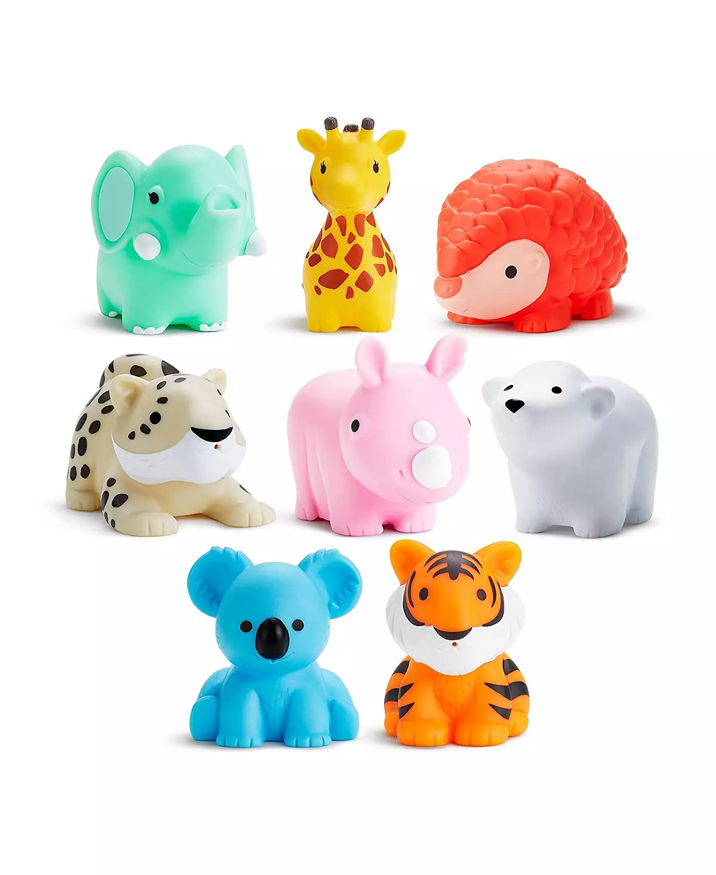 Игрушка для купания Munchkin Toddler Wild Animal Baby Squirts, 8 шт.