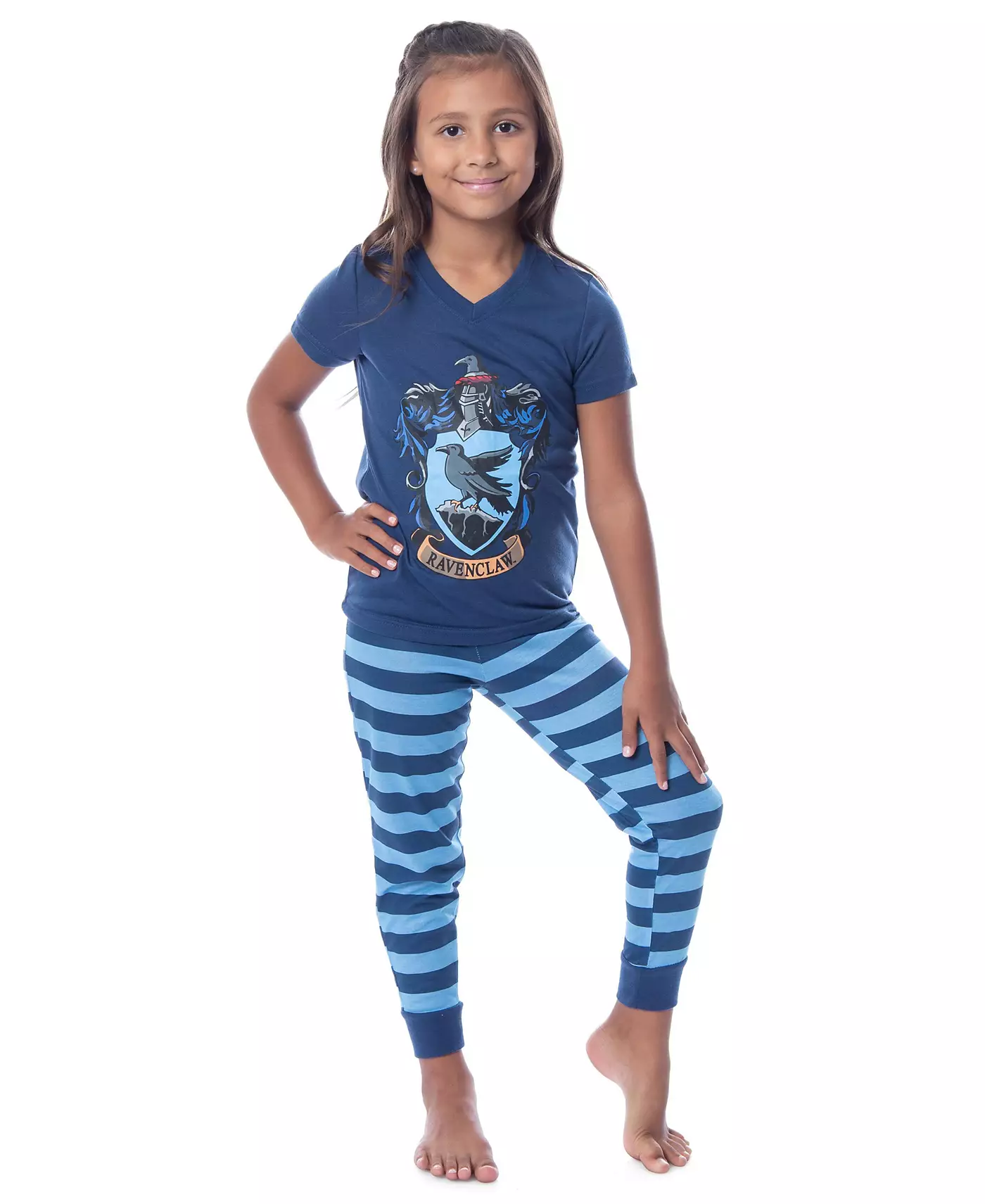 Комплект пижамы для девочек с гербом факультета Гарри Поттера — все 4 факультета