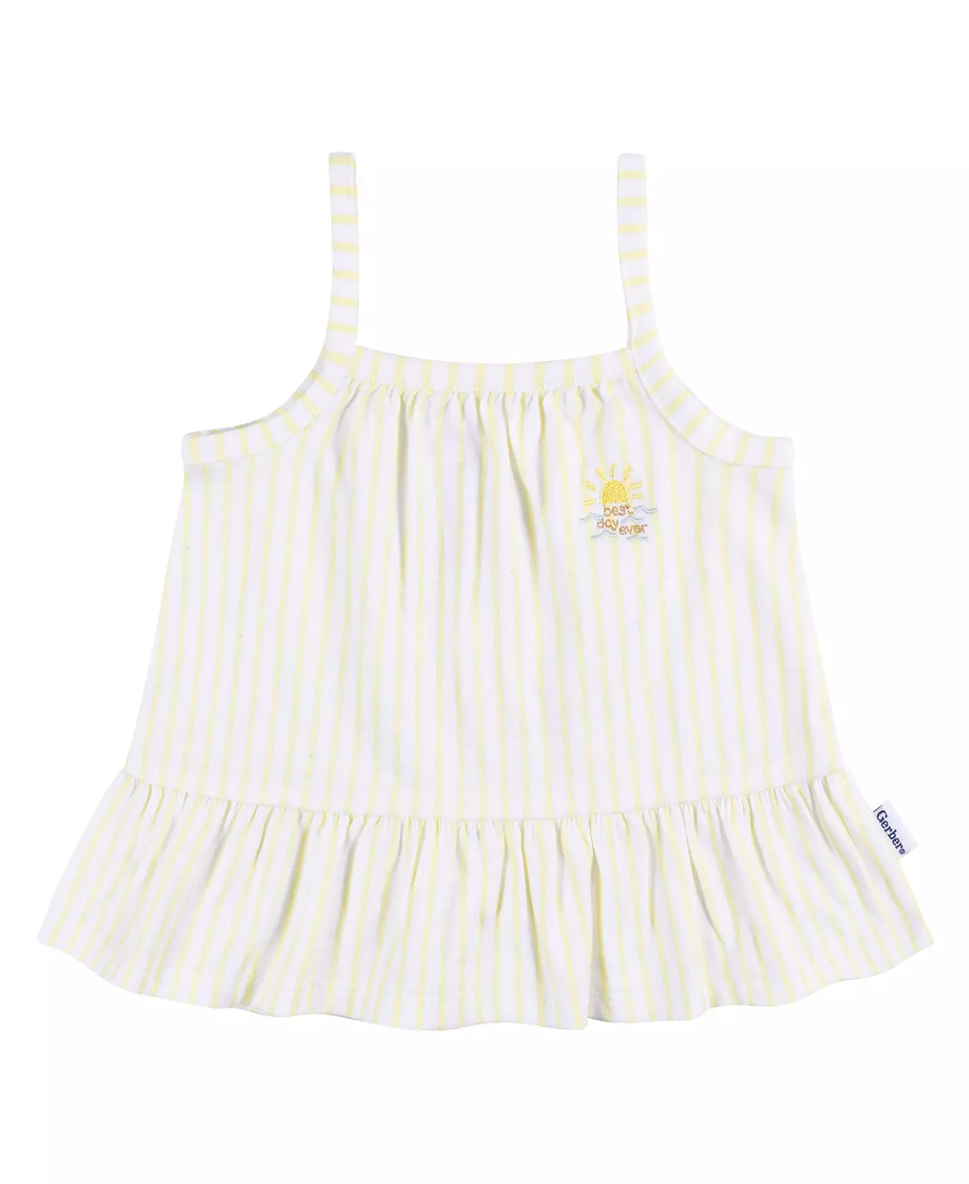 Комплект из 2 предметов: платье и подгузник для девочек Gerber Baby Girls