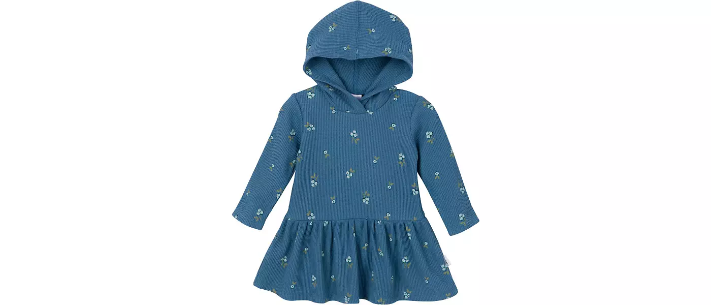 Комплект из 2 предметов: платье с длинными рукавами и подгузник для девочек Gerber Baby Girls