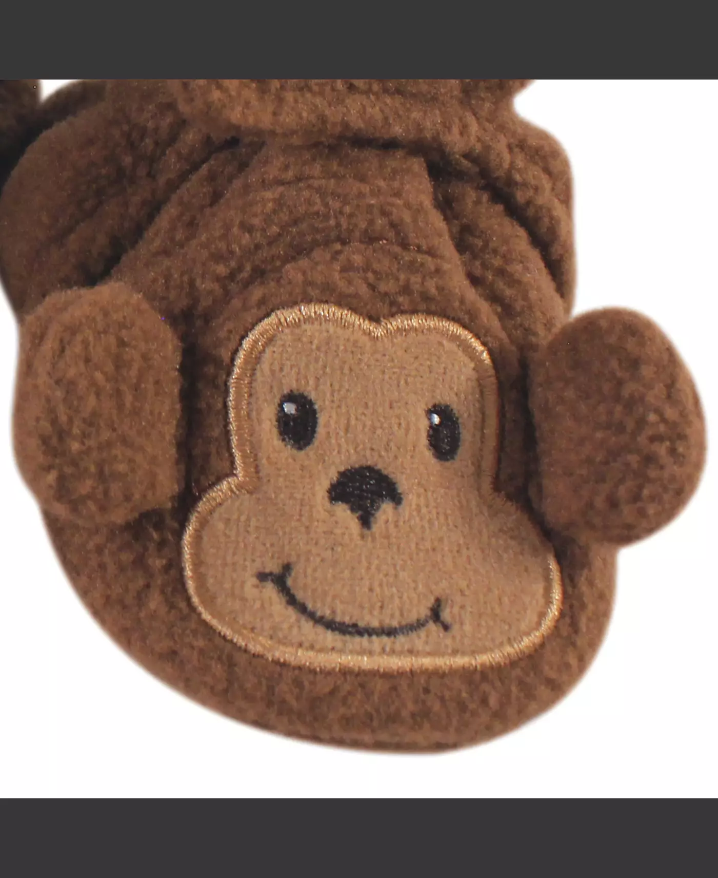 Hudson Baby Детские пинетки Hudson Cozy Fleece для мальчиков, Monkey, 12-18 месяцев