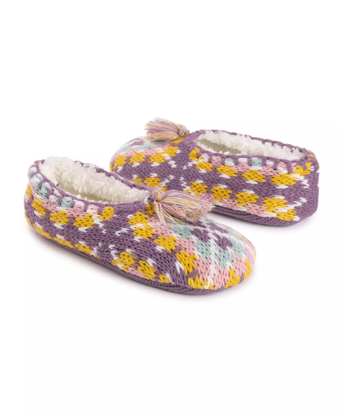 MUK LUKS женские вязаные балетки