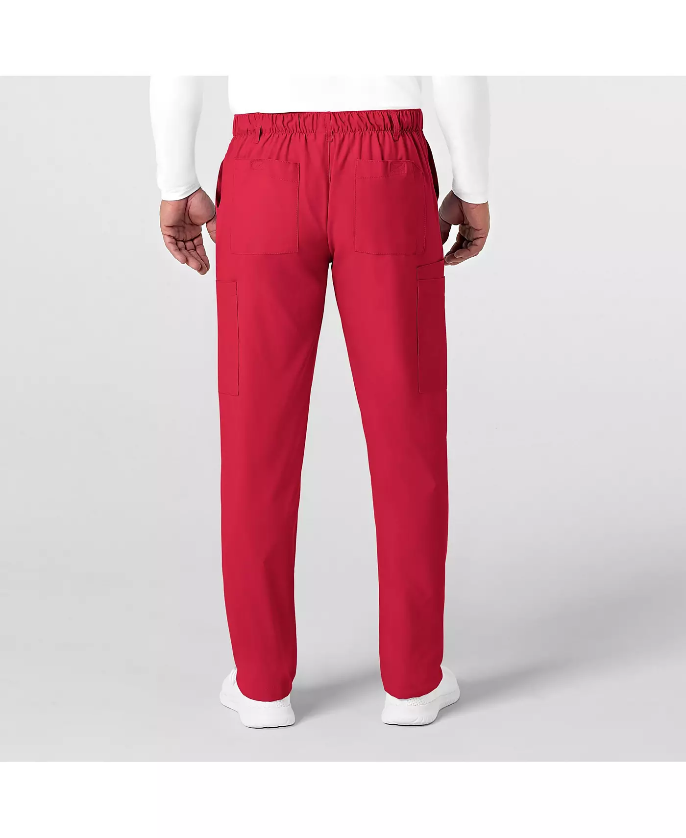 Мужские брюки-карго Wink W123 Flat Front Scrub Pant, цвет угольно-меланжевый, размер XS Regular